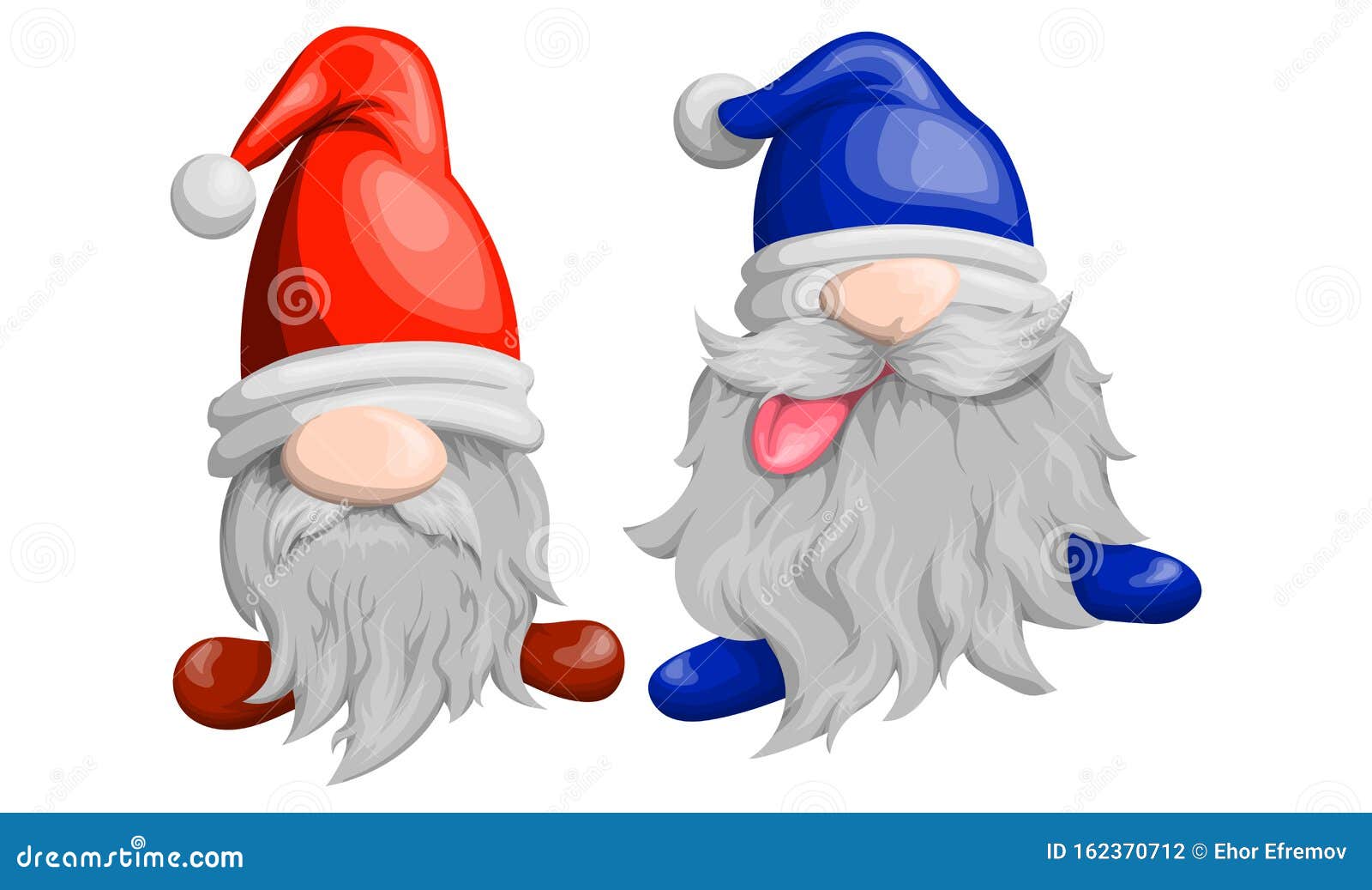 Gnomes. Funny Dwarf Cartoon Vector | CartoonDealer.com #84725405