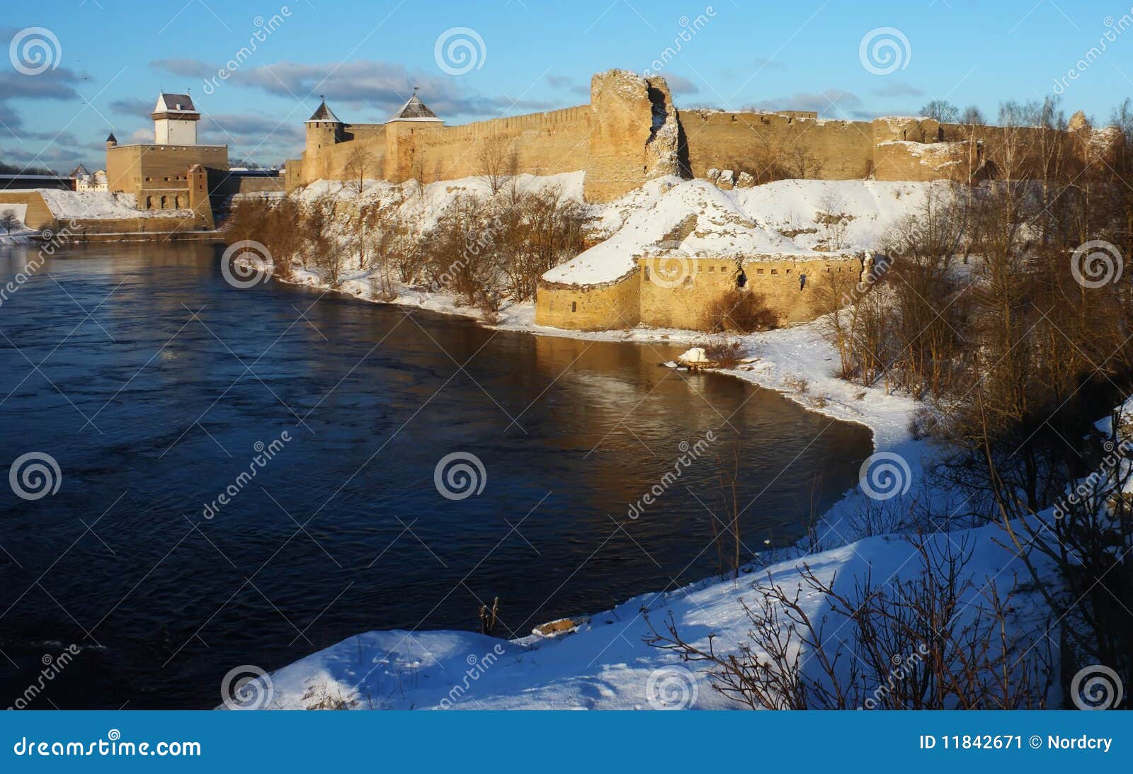 Two giants stock image. Image of winter, building, history - 11842671