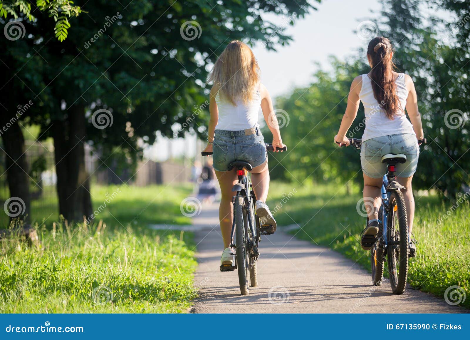 biking on sidewalk