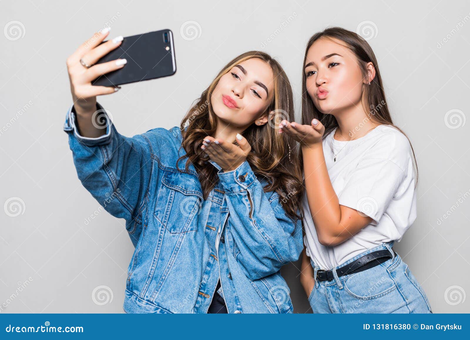 Two Girls Selfie Two Girls Selfie