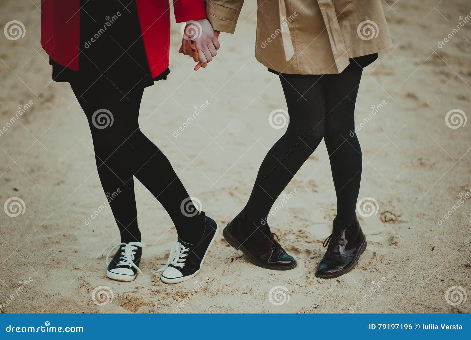 Two Girls Holding Hands Stock Images - Download 3,730 Royalty Free Photos