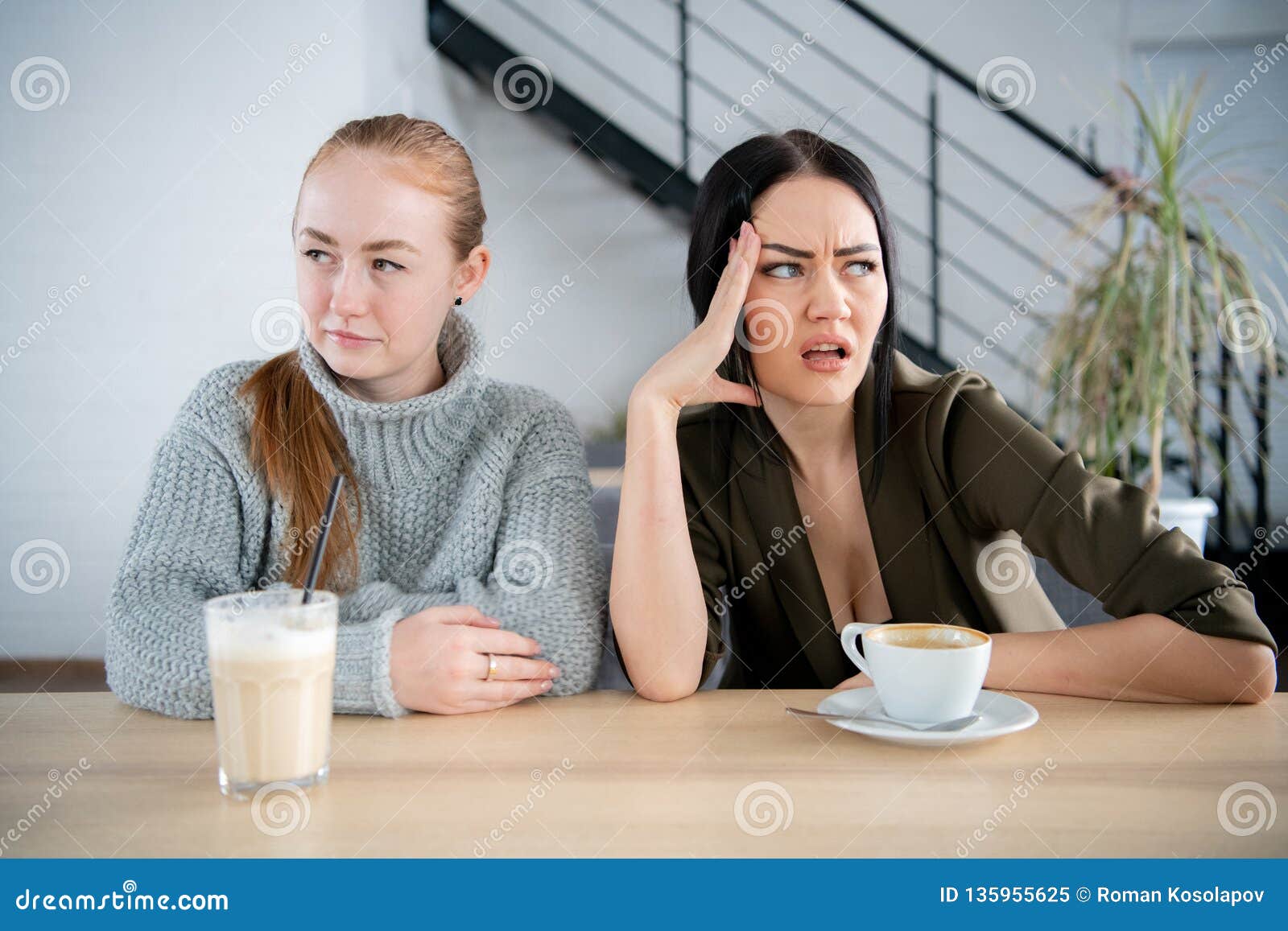 Cup and a two girls 2 Girls