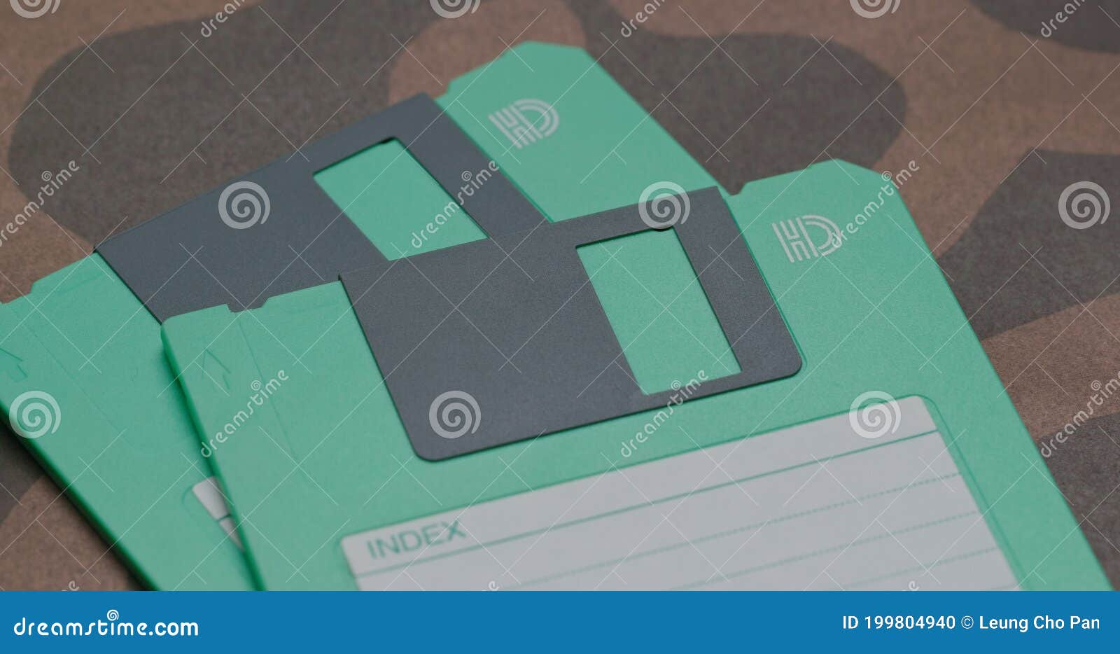 Two Green floppy disc stock photo. Image of information 199804940