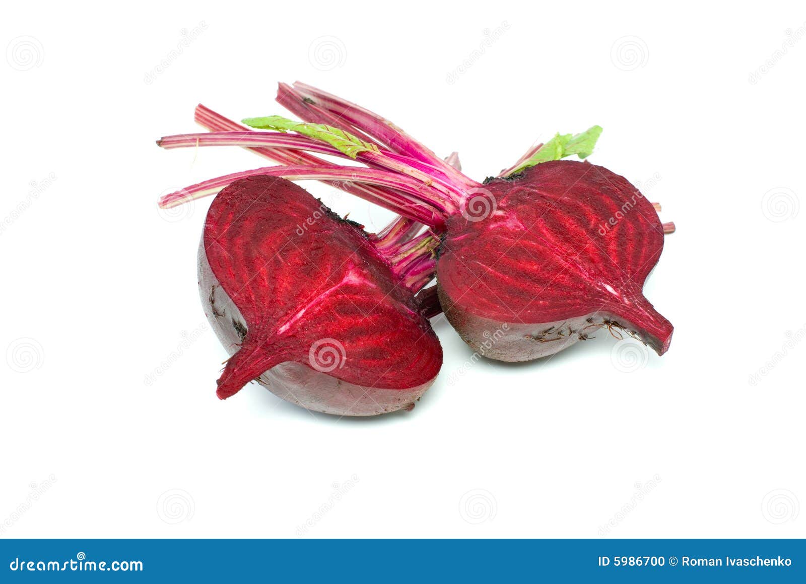Two halves of red beet stock photo. Image of vegetarian 5986700