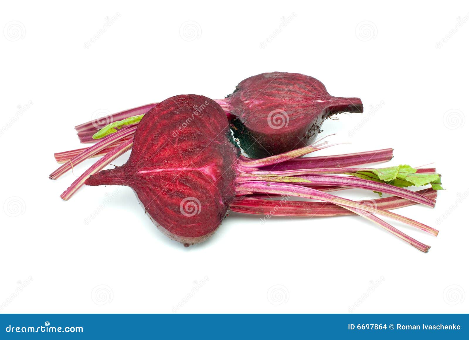 Two halves of red beet stock photo. Image of vegetarian 6697864