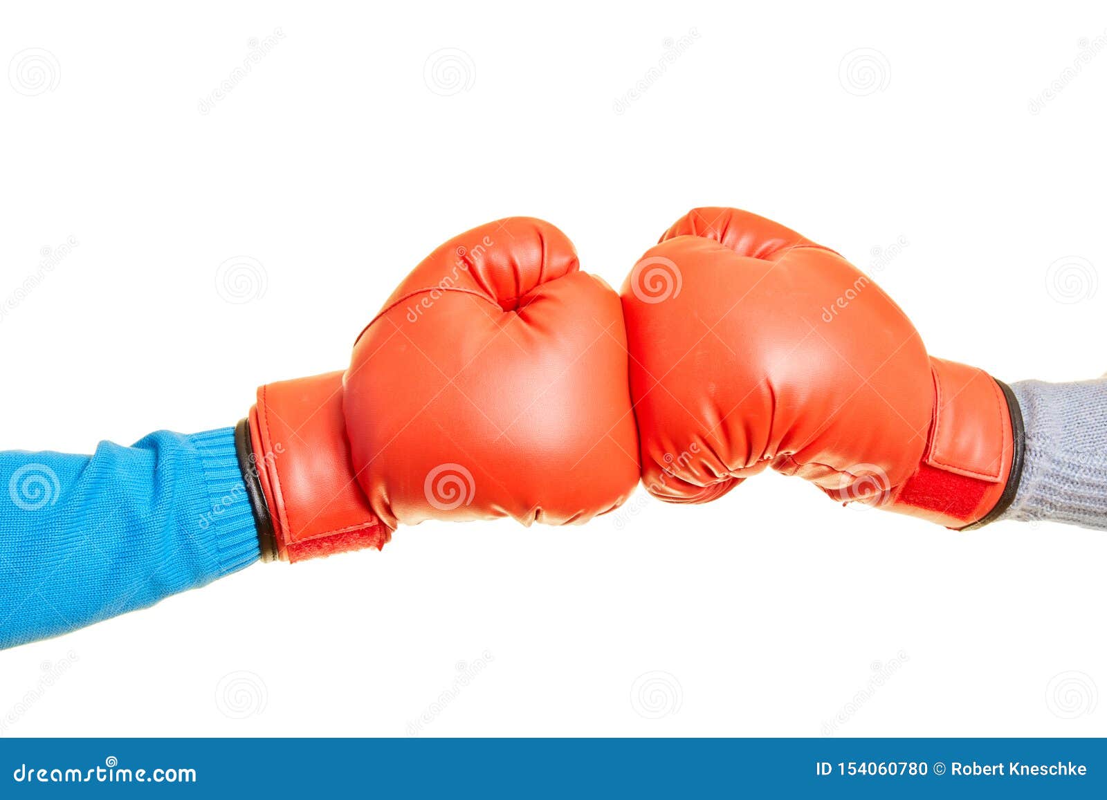Download Two Hands Are Boxing In Boxing Gloves Stock Photo - Image ...