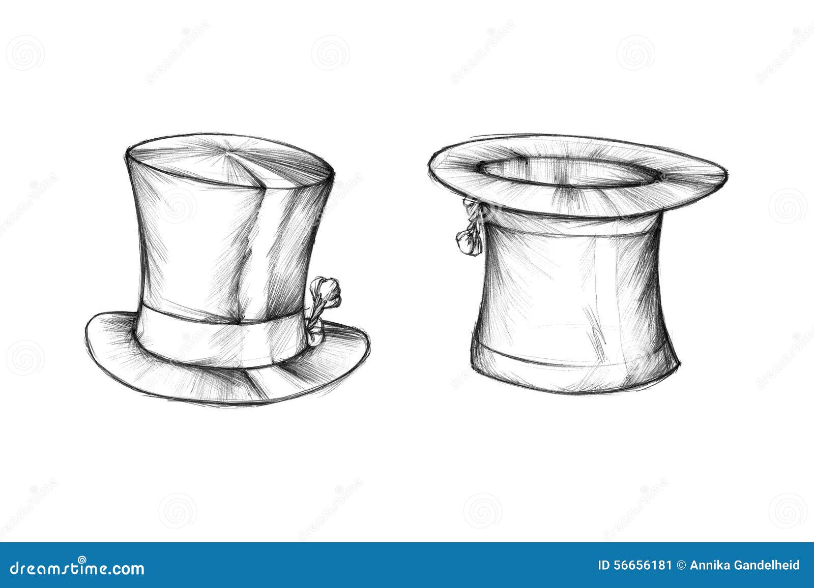 two hats from different perspectives