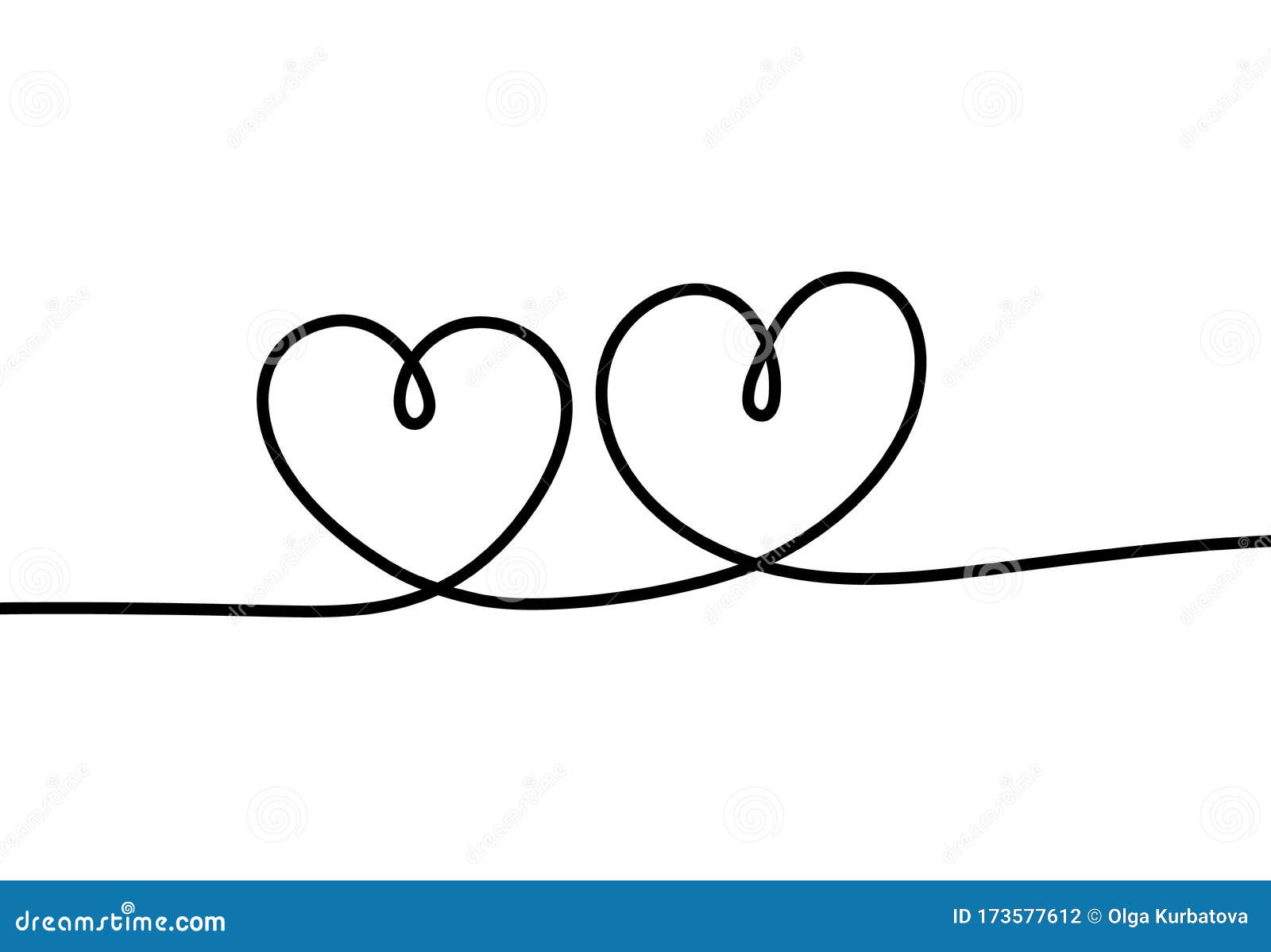 Valentine couple one continuous line art drawing vector illustration • wall  stickers minimal, married, dress | myloview.com