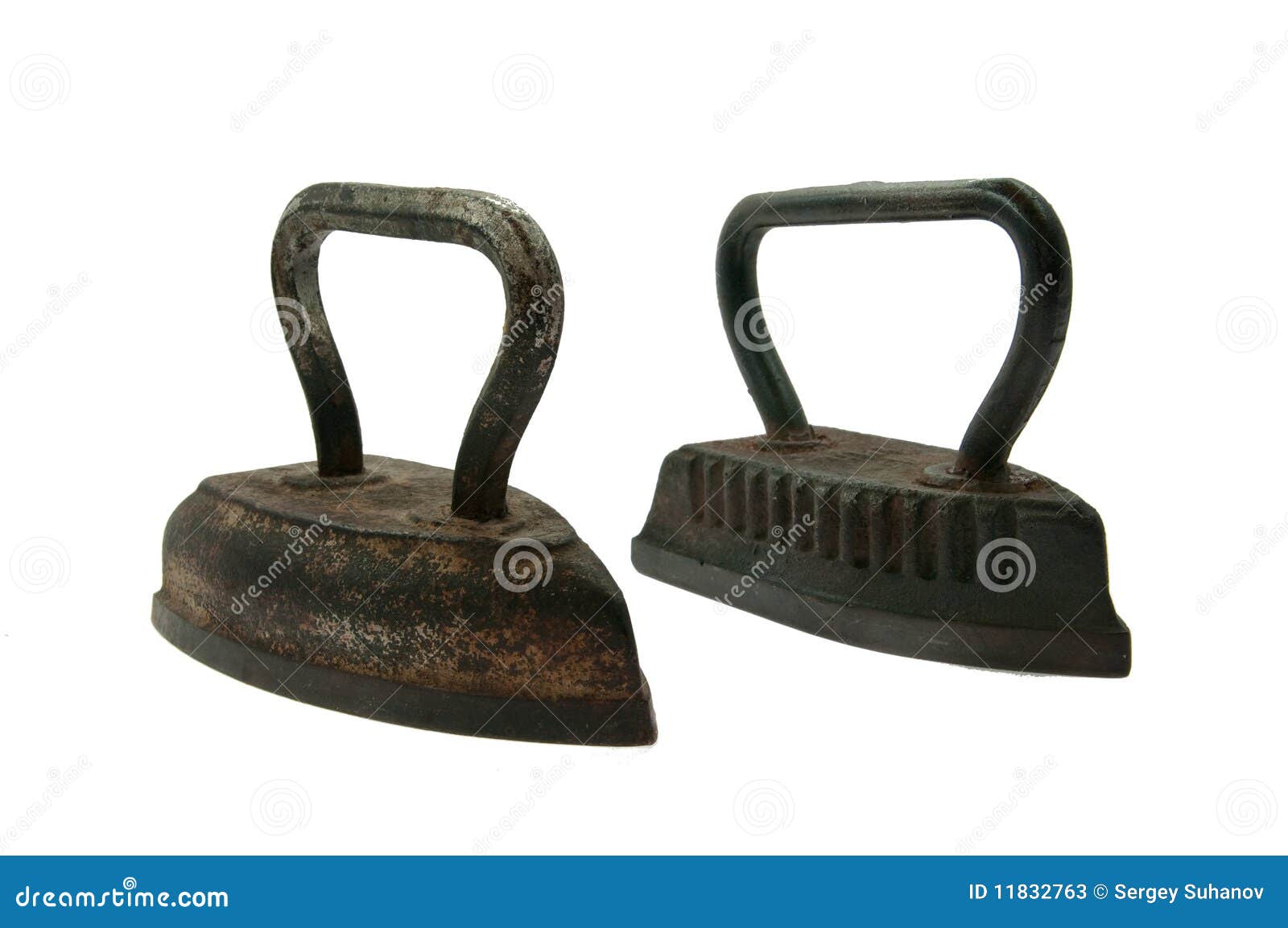 Two iron presses stock image. Image of press, flatiron 11832763