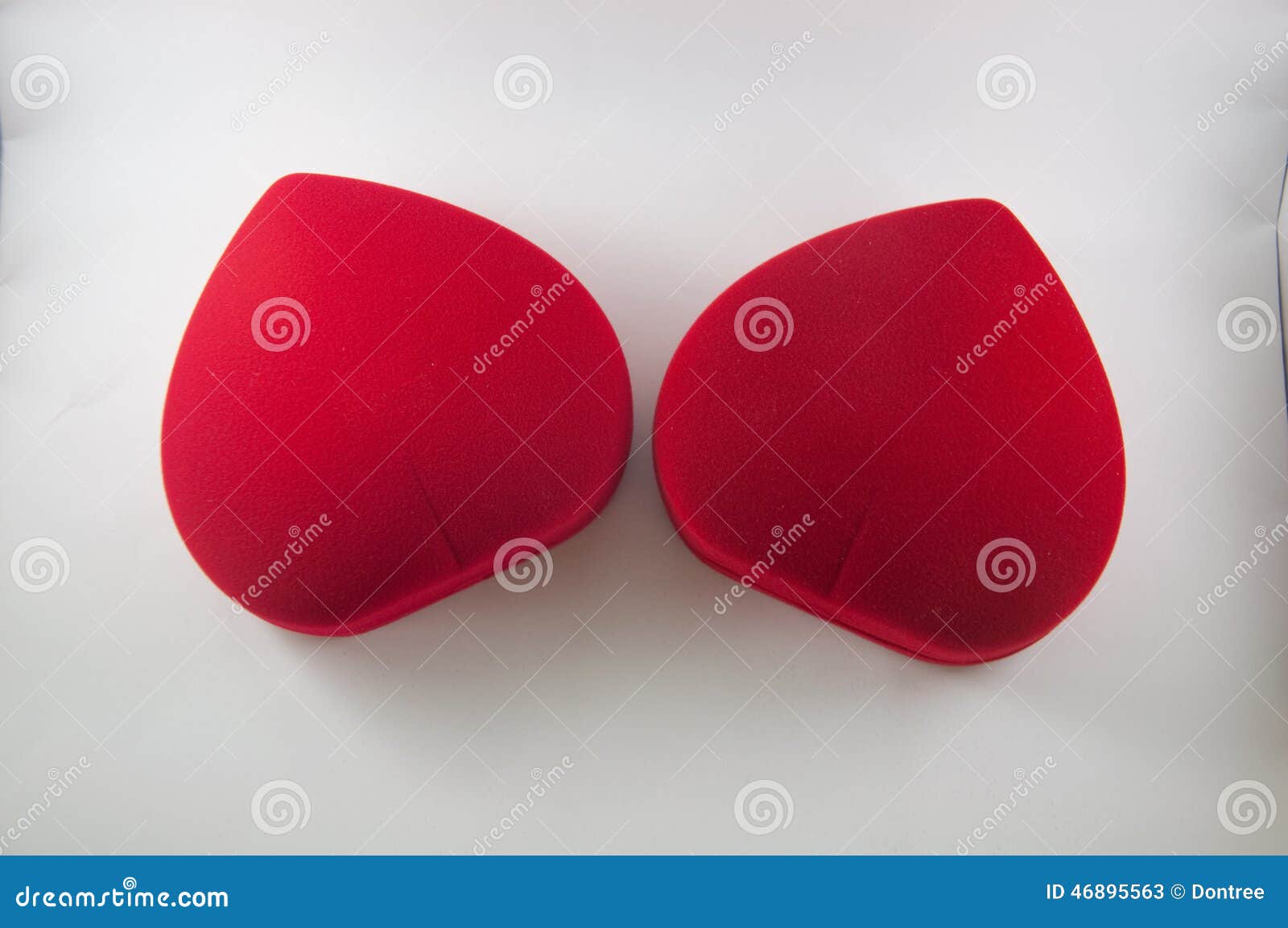 Two jewel heart shaped box stock image. Image of couple 46895563
