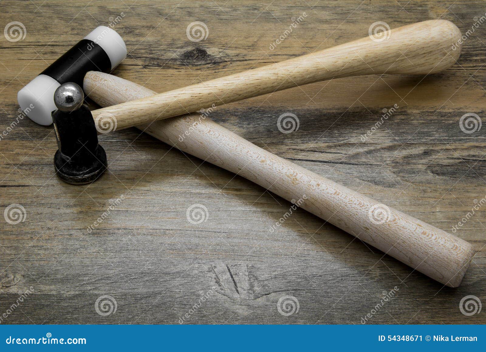 Two jewelry hammers stock image. Image of steel, tools 54348671