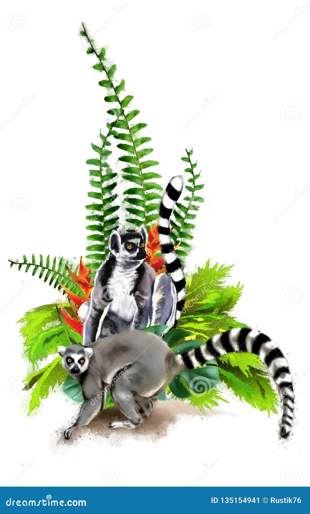 Ring-tailed Lemur — Busy Bee Toys