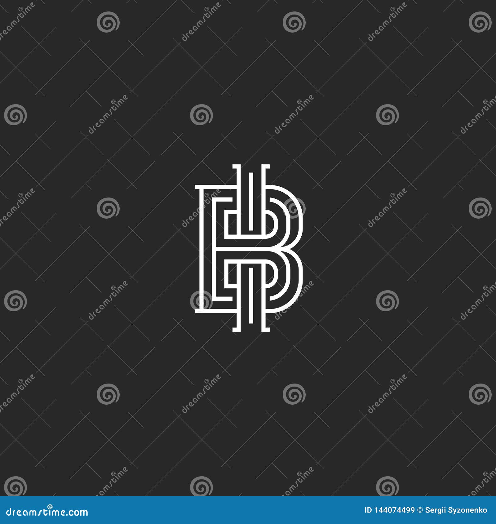 Intersecting Black Alphabets A and X vector icon silhouette