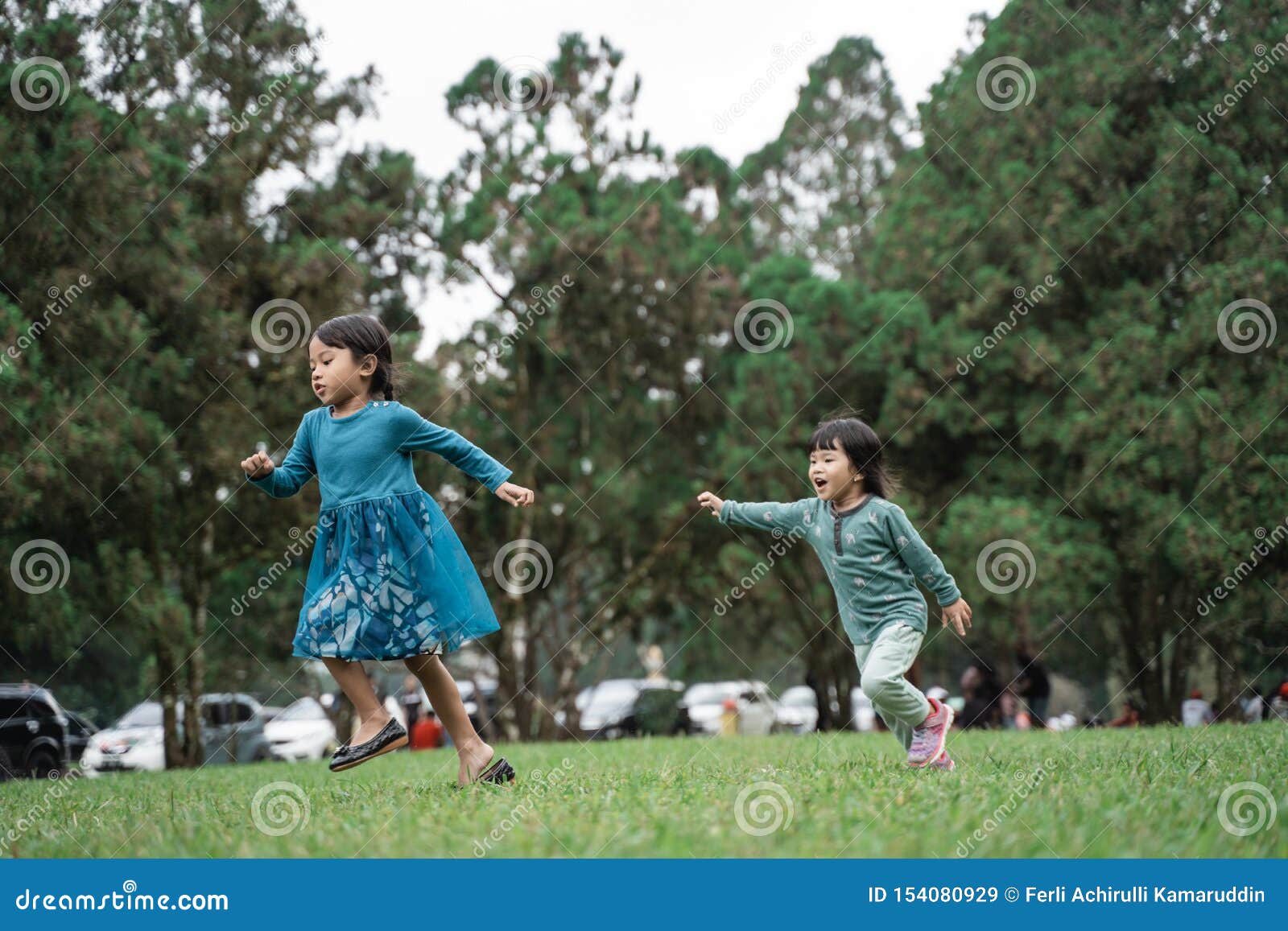 Two Girls Playing With Each Other