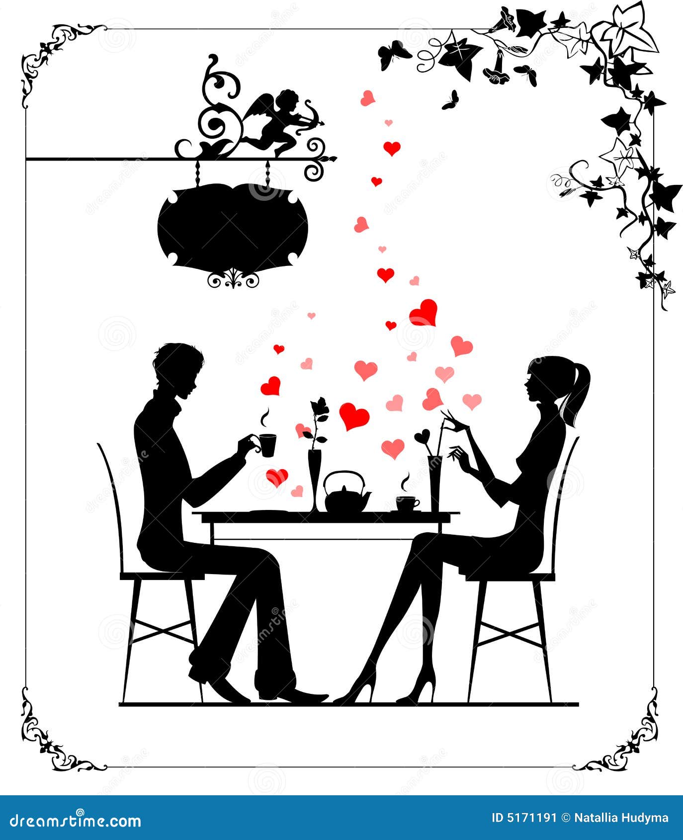 valentine dinner clipart - photo #41