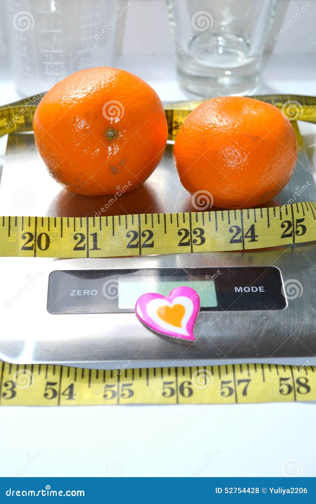 Two mandarin stock photo. Image of fruit, weight, orange 52754428