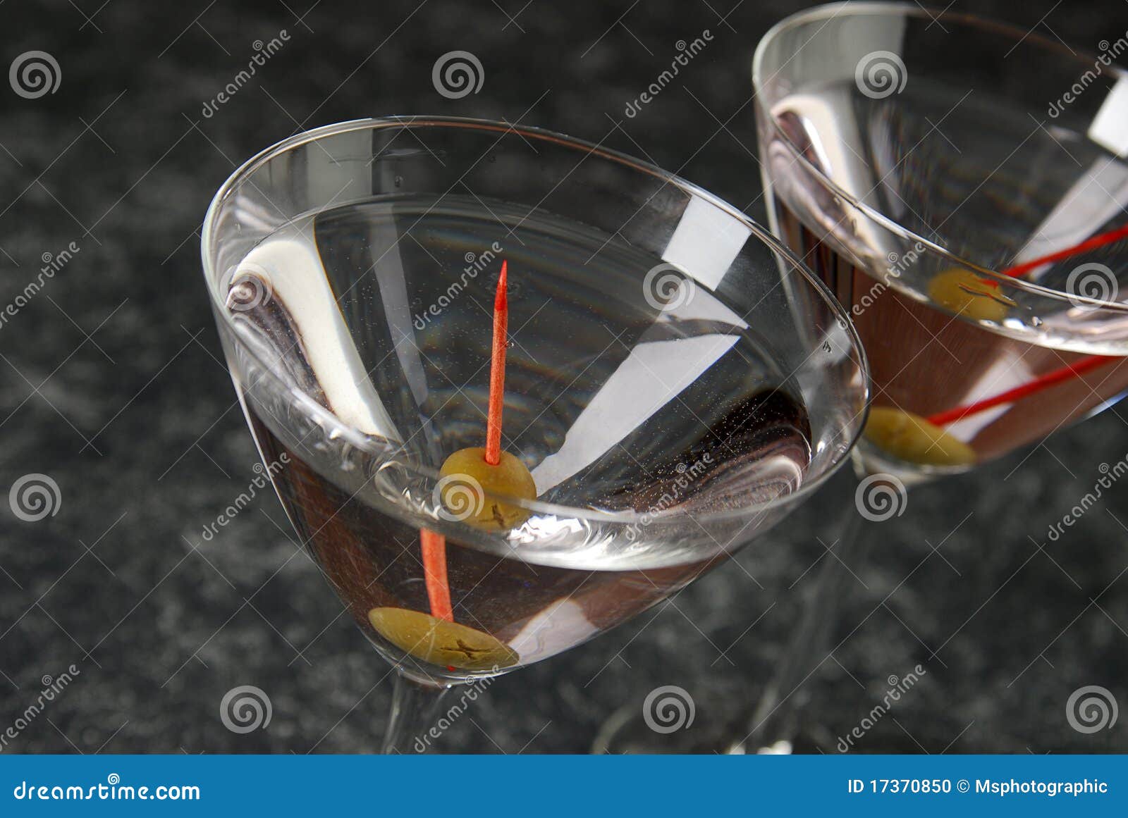 Two martinis on the bar stock photo. Image of alcoholic 17370850