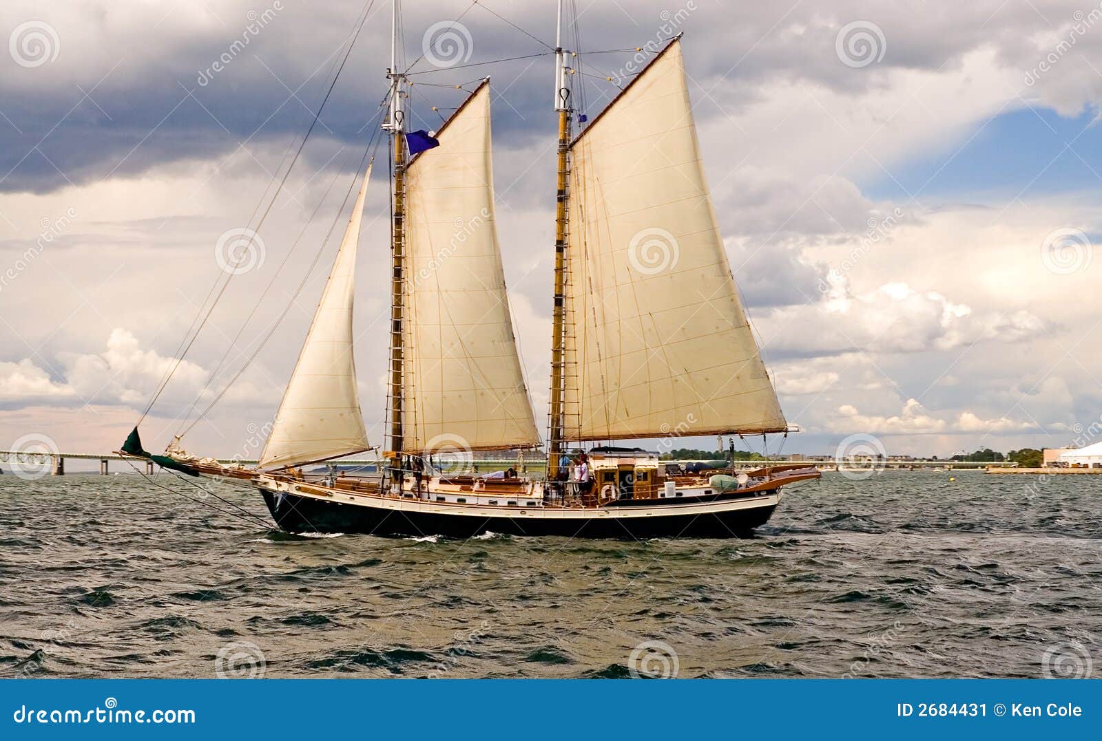 2 masted sailboat