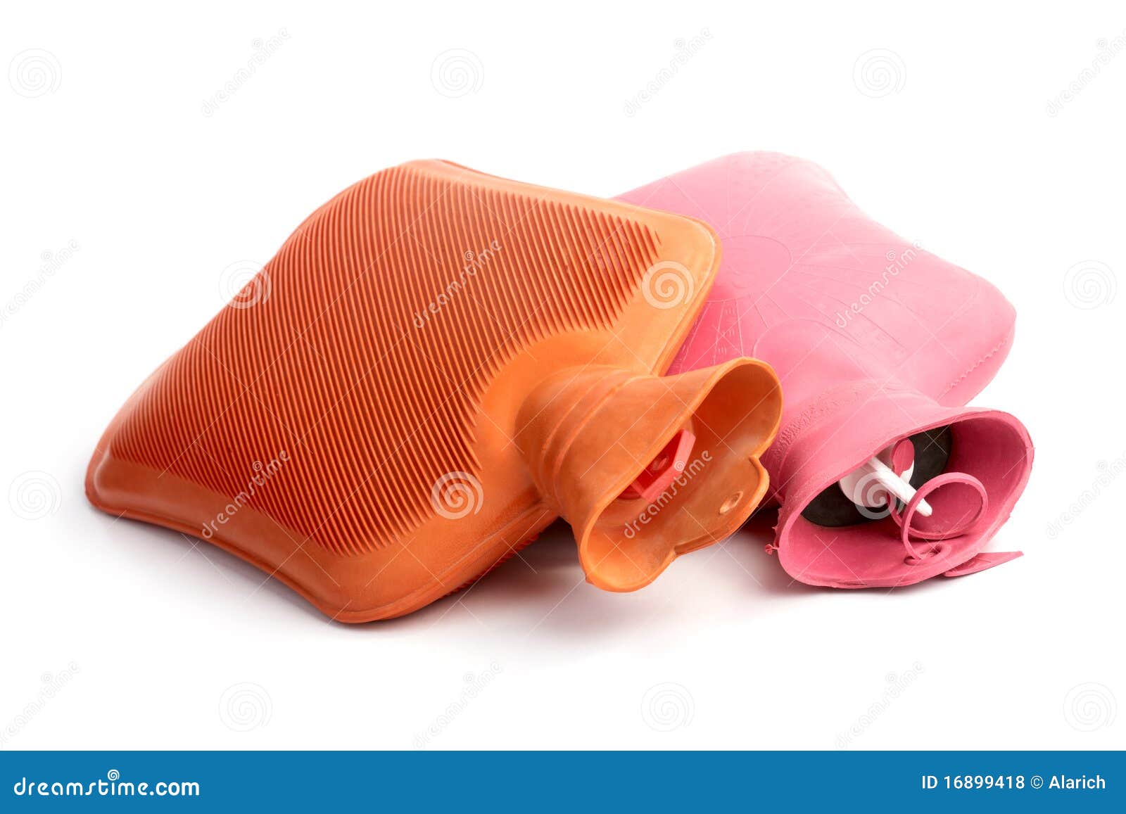 Two Medical Hotwater Bottles Stock Photo Image of rubber, treatment