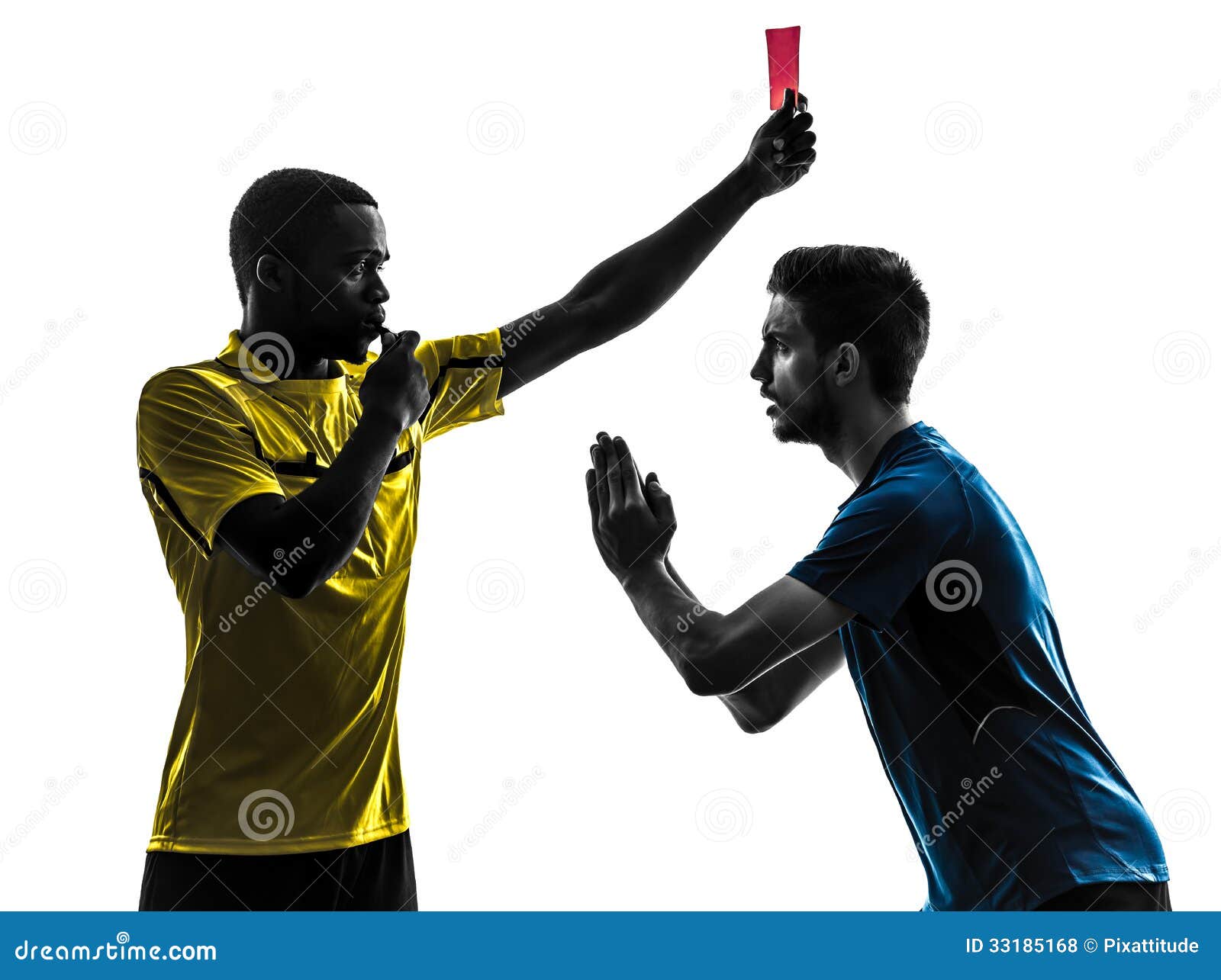 Serious referee showing red card Stock Photo by ©Wavebreakmedia 53916043