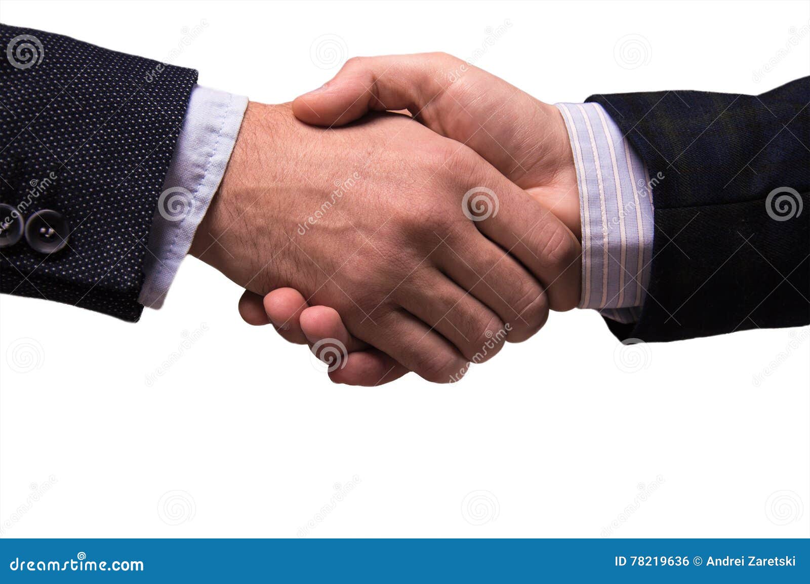 Two Men in Suits Shaking Hands Stock Photo Image of friendship, light
