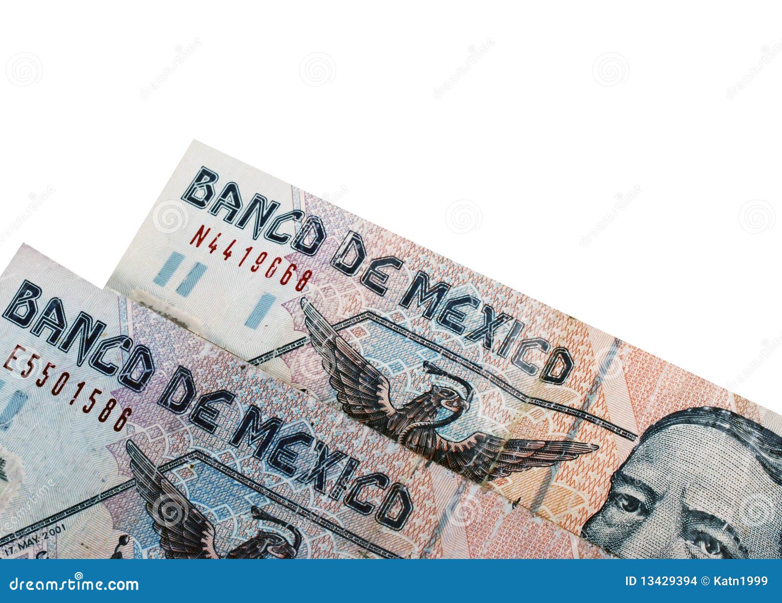 two mexican pesos
