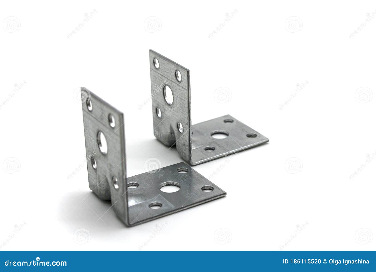 Two mounting corners stock photo. Image of furniture 186115520