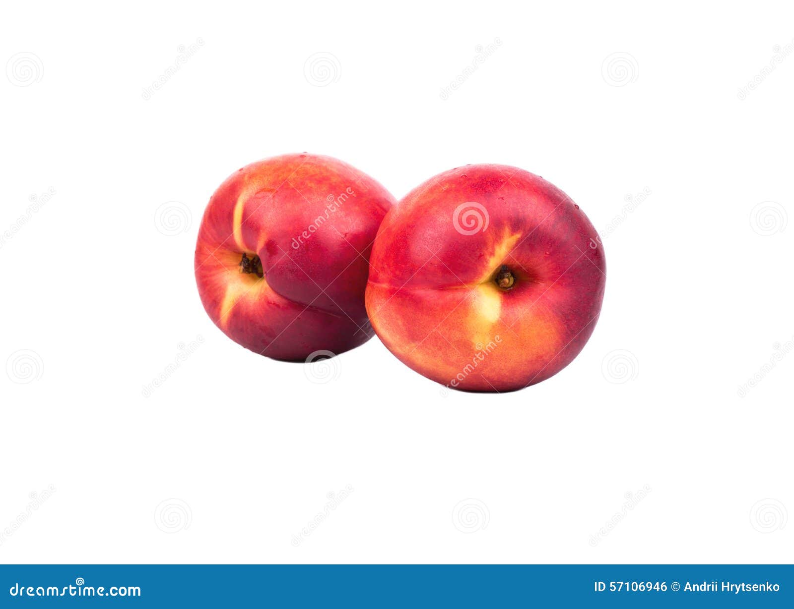 Two nectarine fruit stock photo. Image of juicy, dessert 57106946