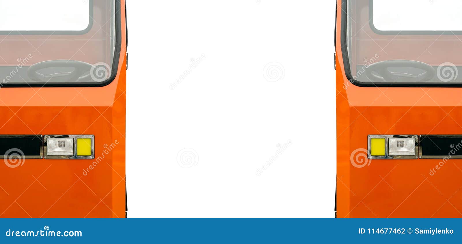 Two Utility Vehicles on White Background Stock Photo Image of classic