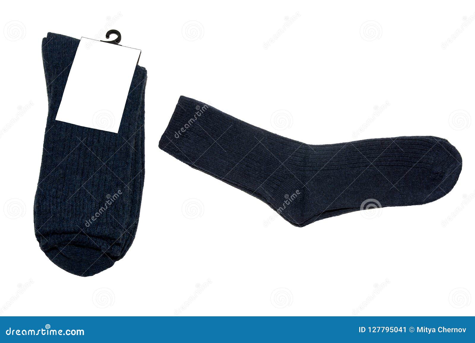 Two pairs of warm socks. stock image. Image of insulated - 127795041