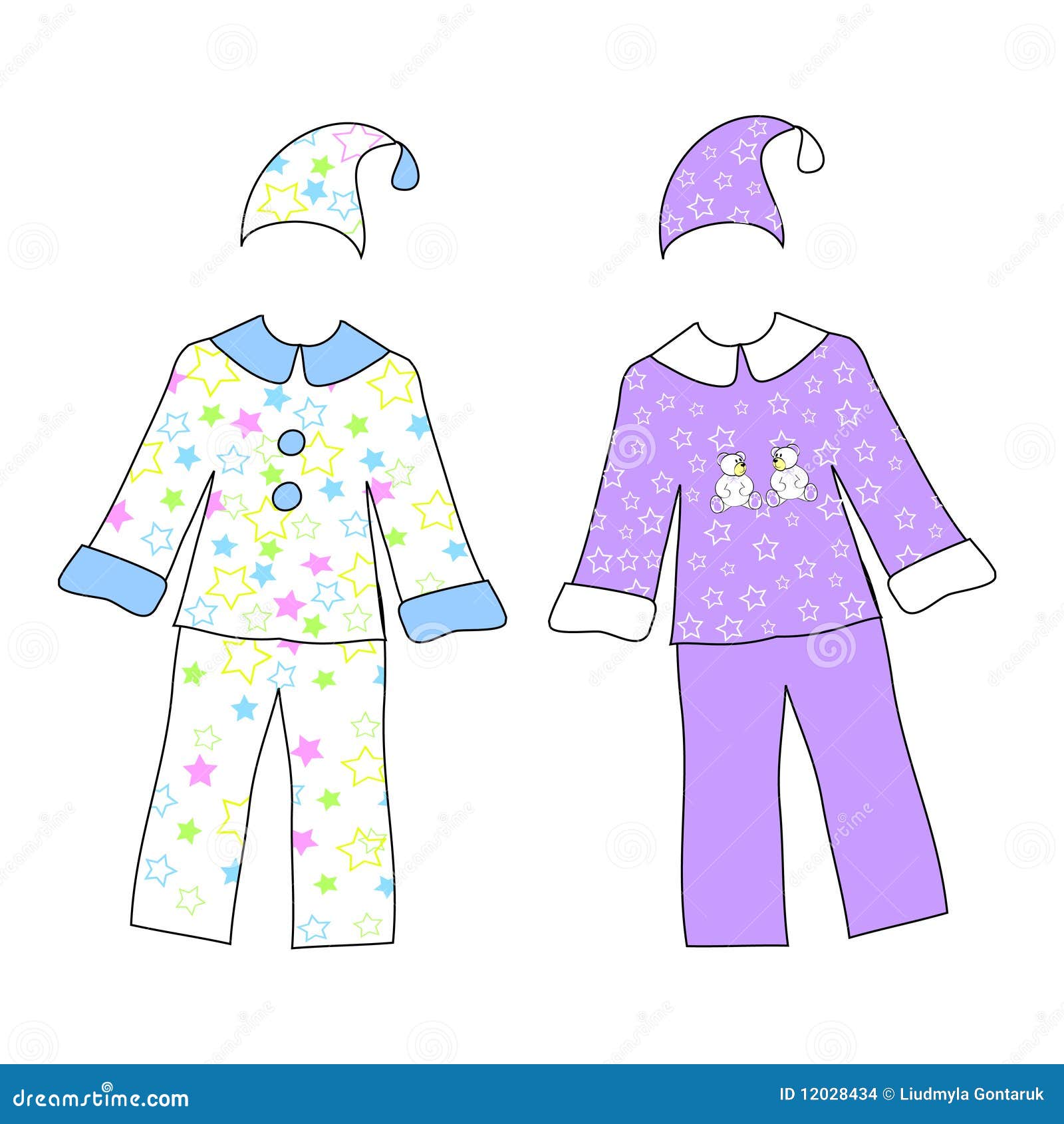 https://thumbs.dreamstime.com/z/two-pajamas-stars-isolated-white-12028434.jpg