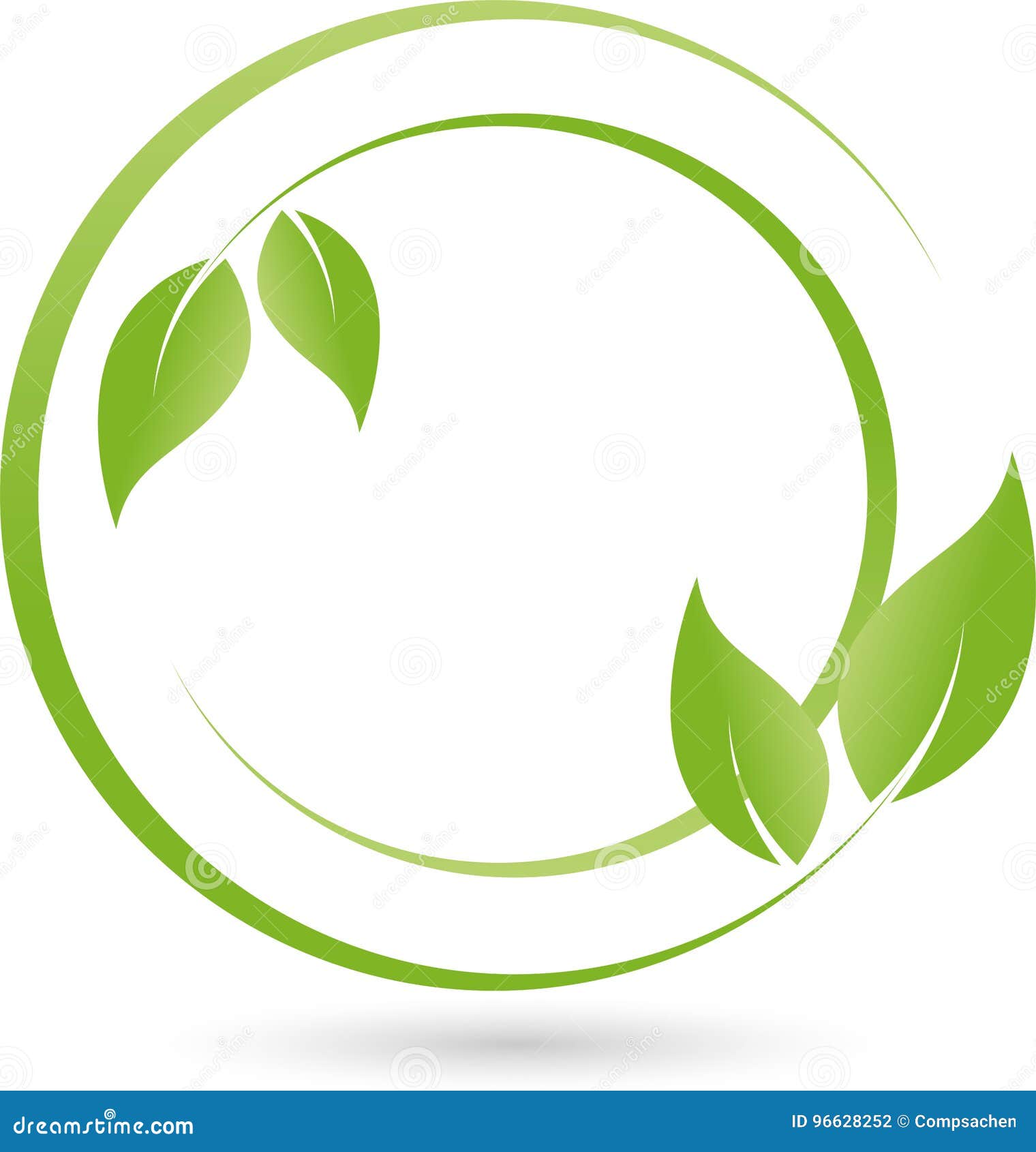 two plants, leaves, wellness and naturopathic logo