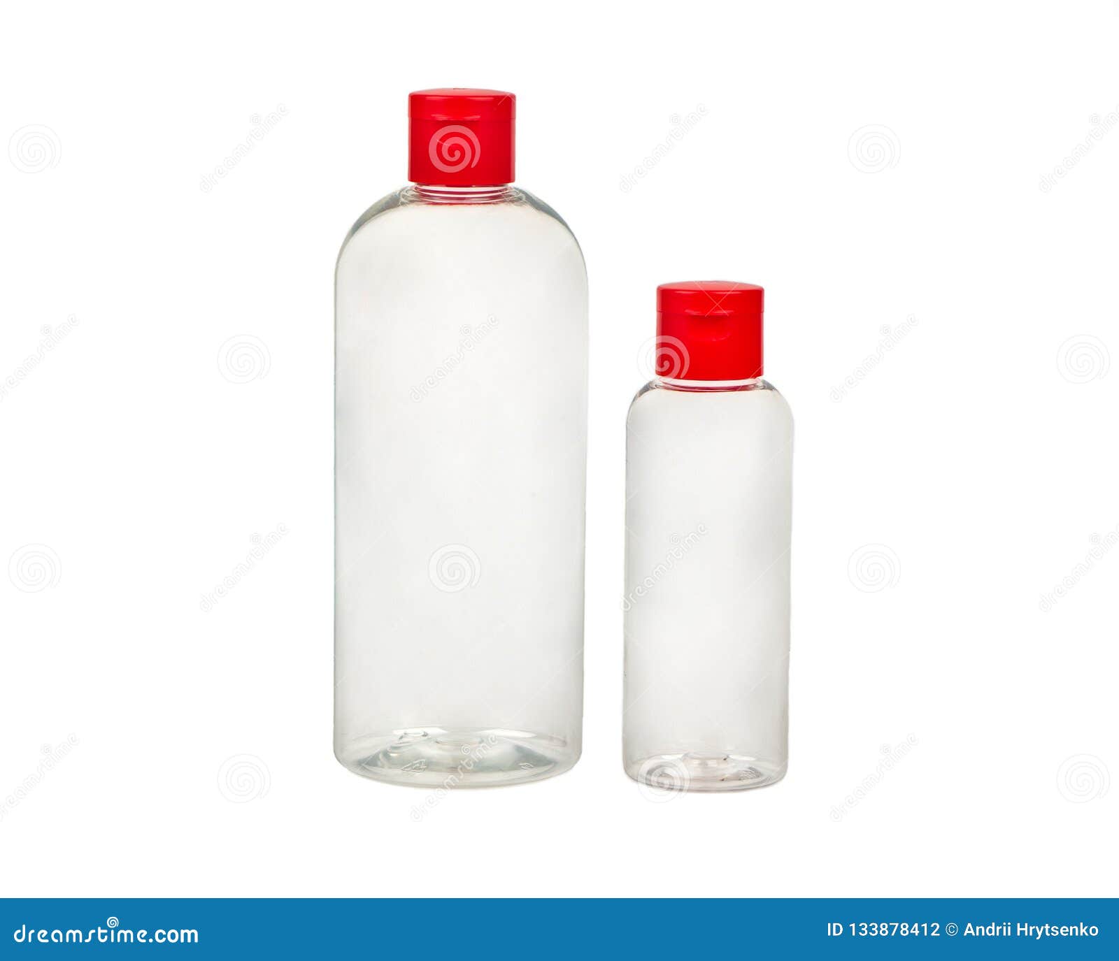 Two plastic bottles stock photo. Image of bath, chemistry 133878412