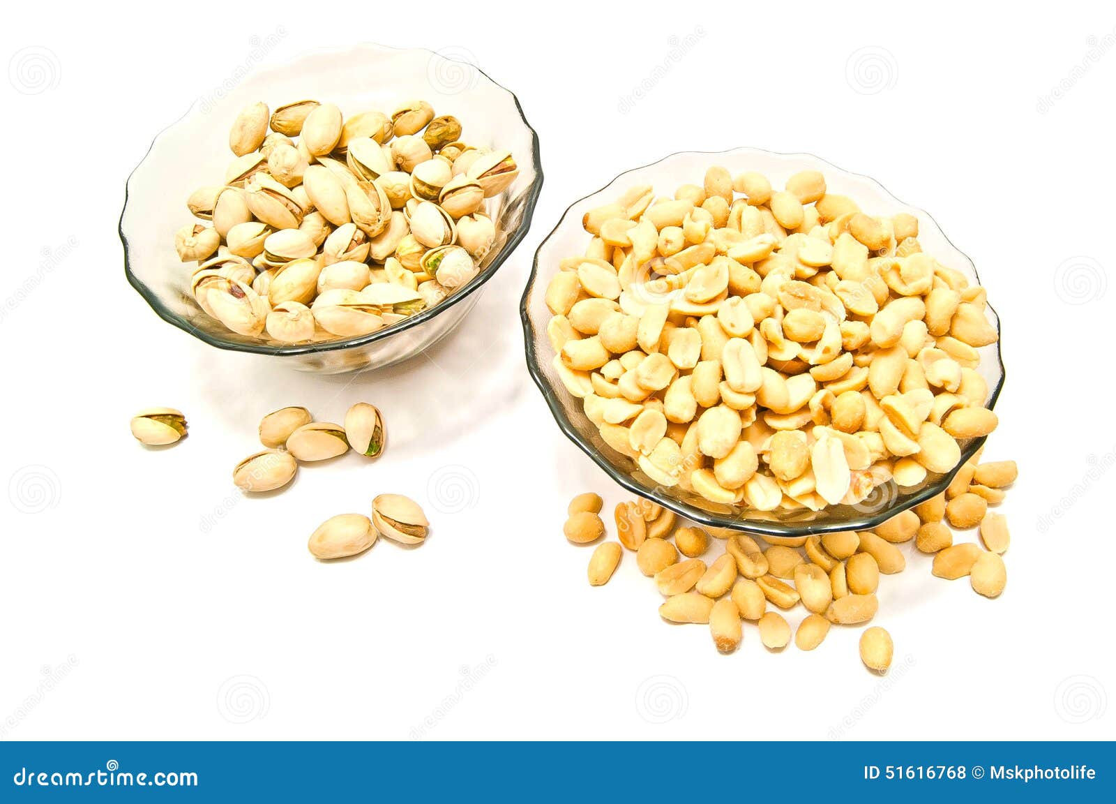 two plate with different nuts