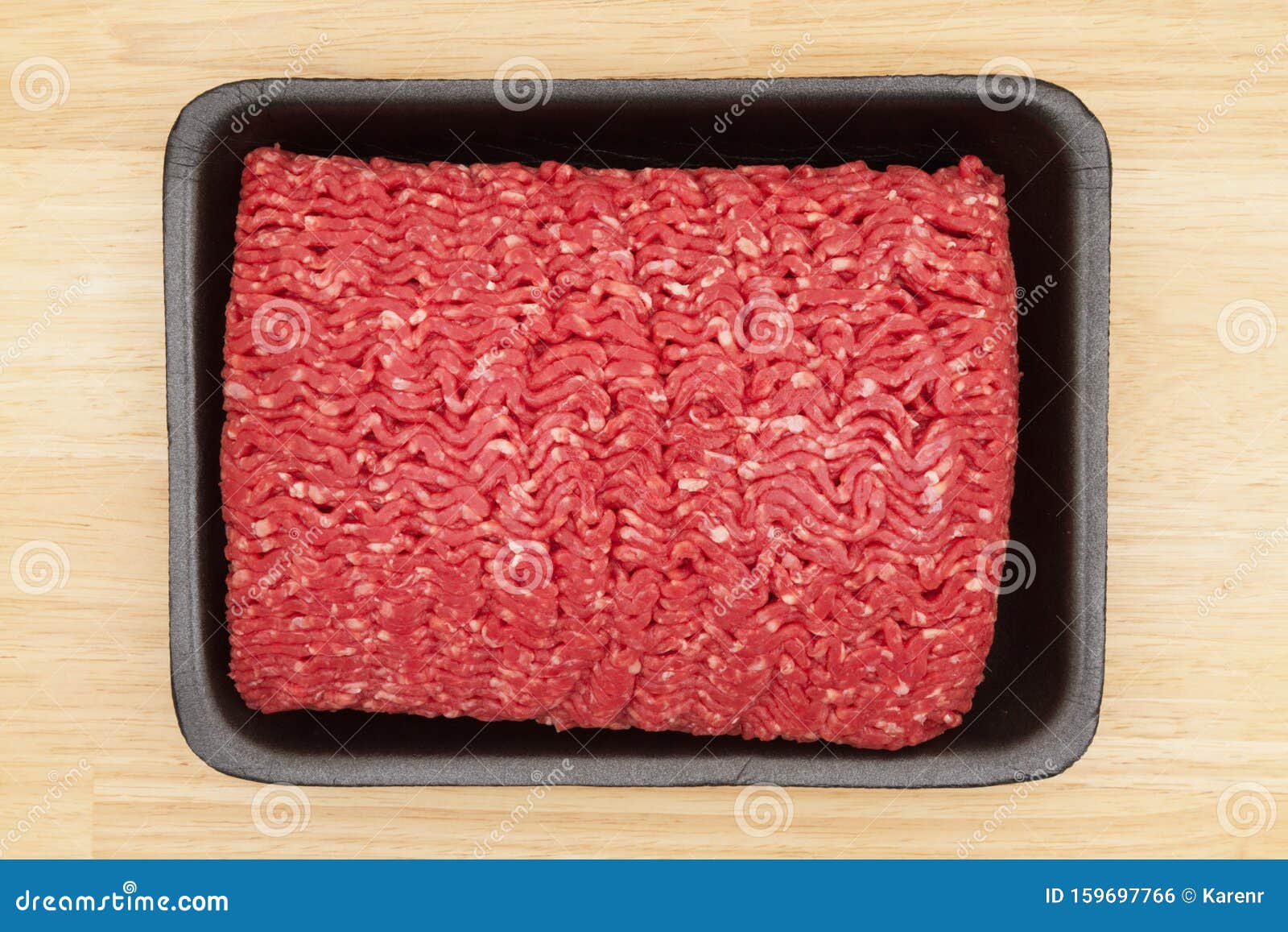 Two Pounds of Ground Beef in Package Stock Photo Image of hamburger