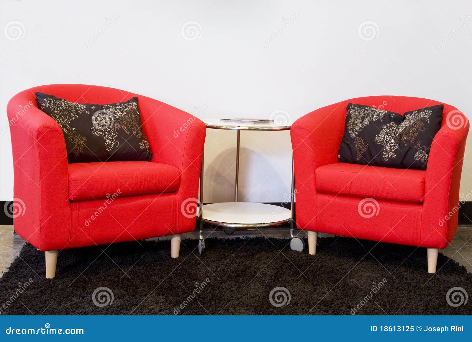 Two Red Chairs Royalty Free Stock Photo Image 18613125