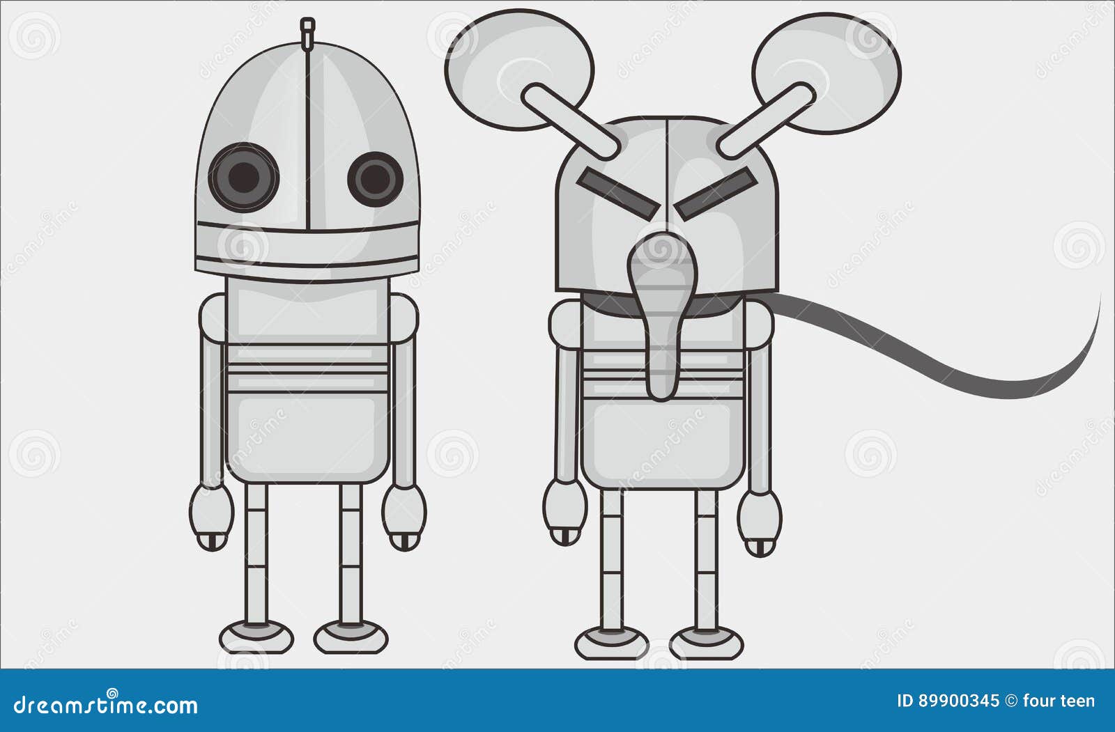 How to Draw a Robot: 2 Different Easy Ways