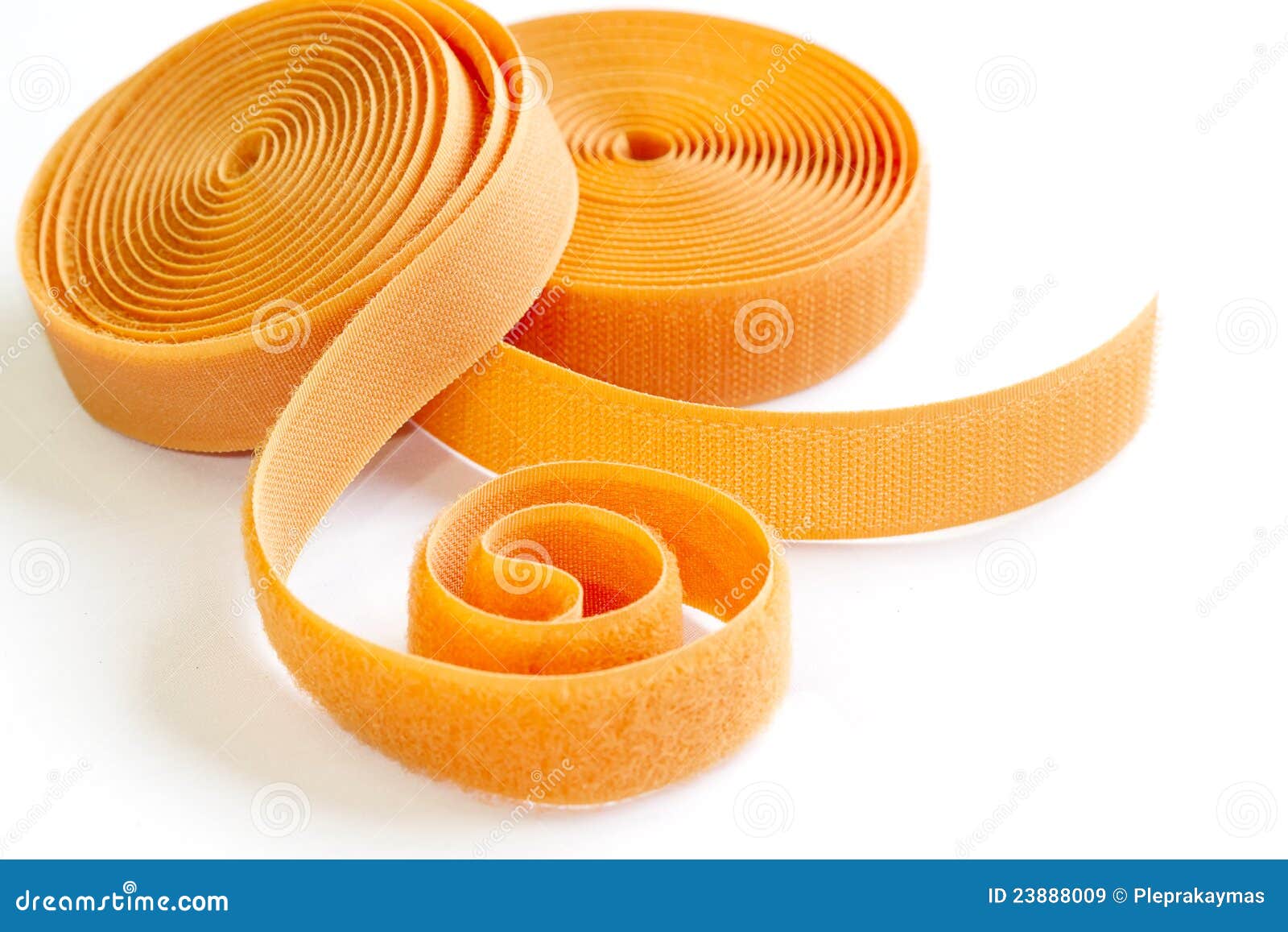 Two roll of Velcro stock image. Image of textile, merge - 23888009