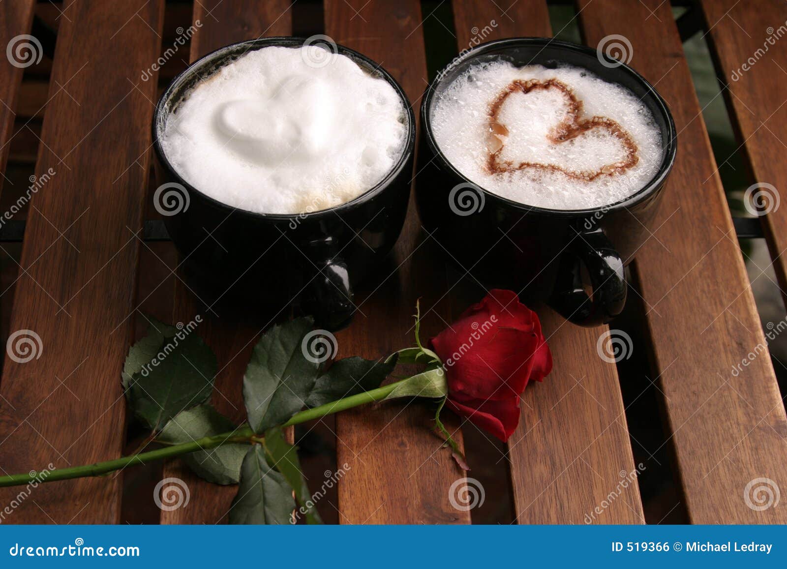 two romantic coffees