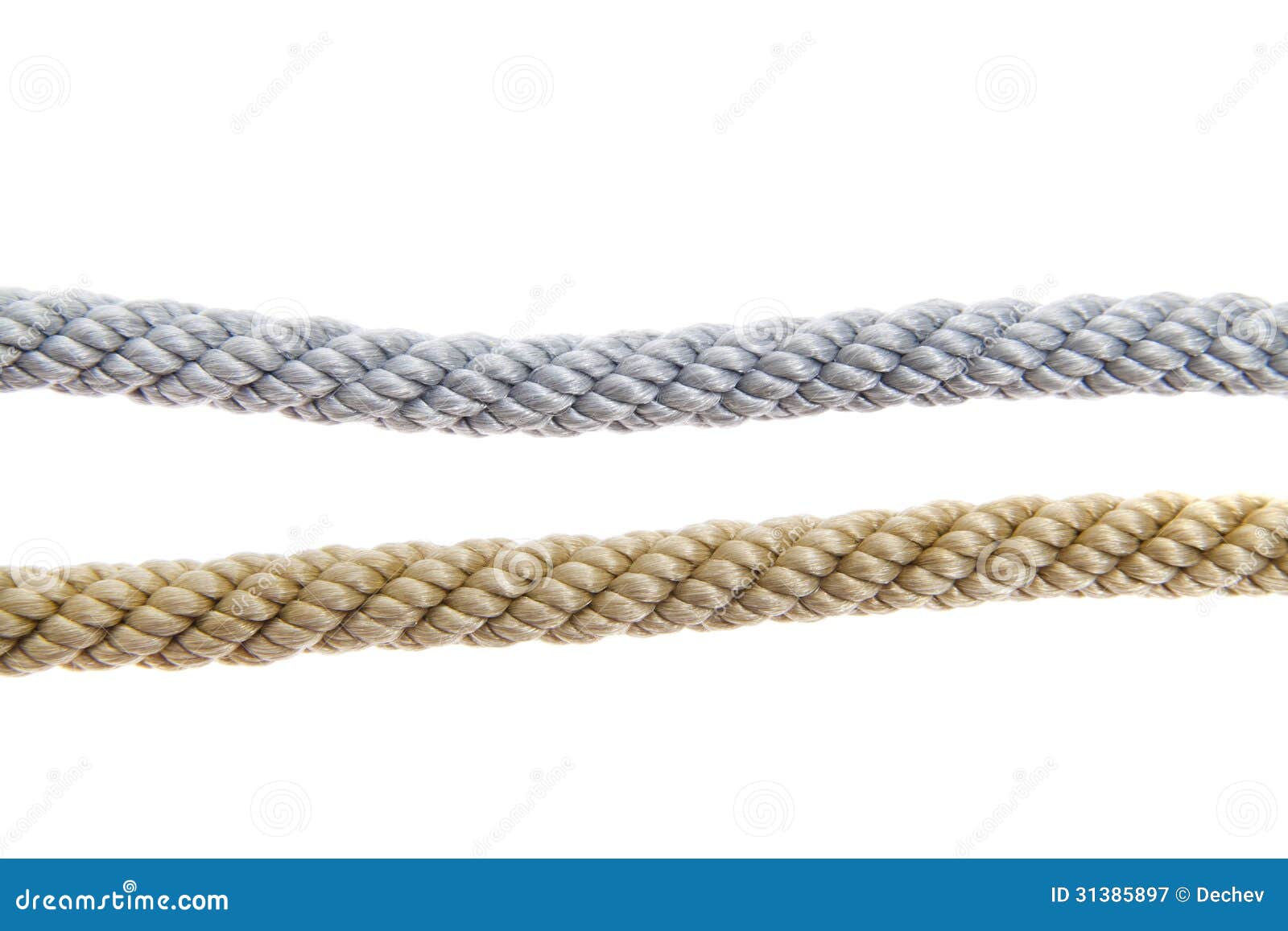 Gold Rope Isolated On White Stock Photo, Picture and Royalty Free Image.  Image 12306997.