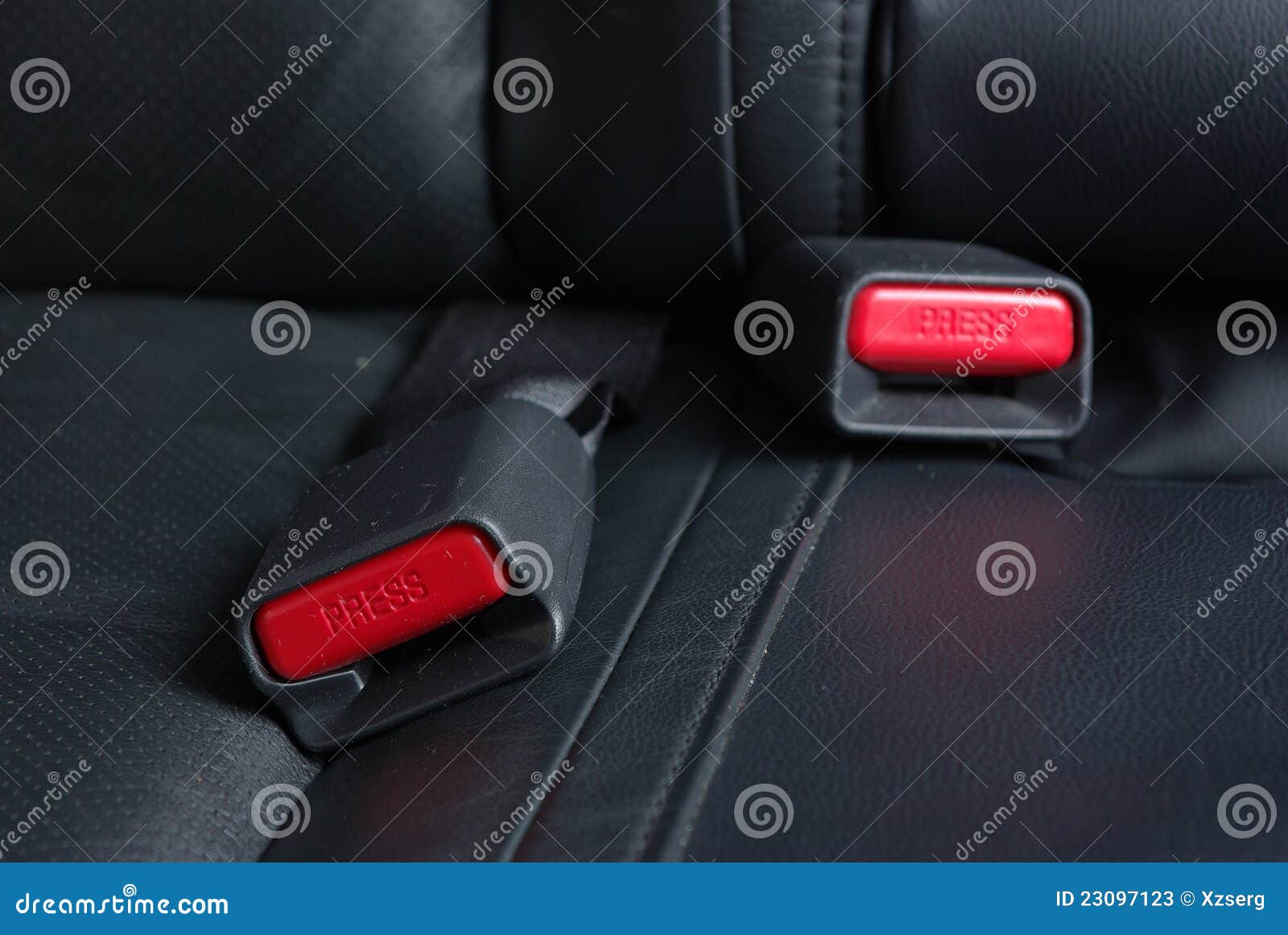 Two safety buckles stock image. Image of plastic, cloth 23097123