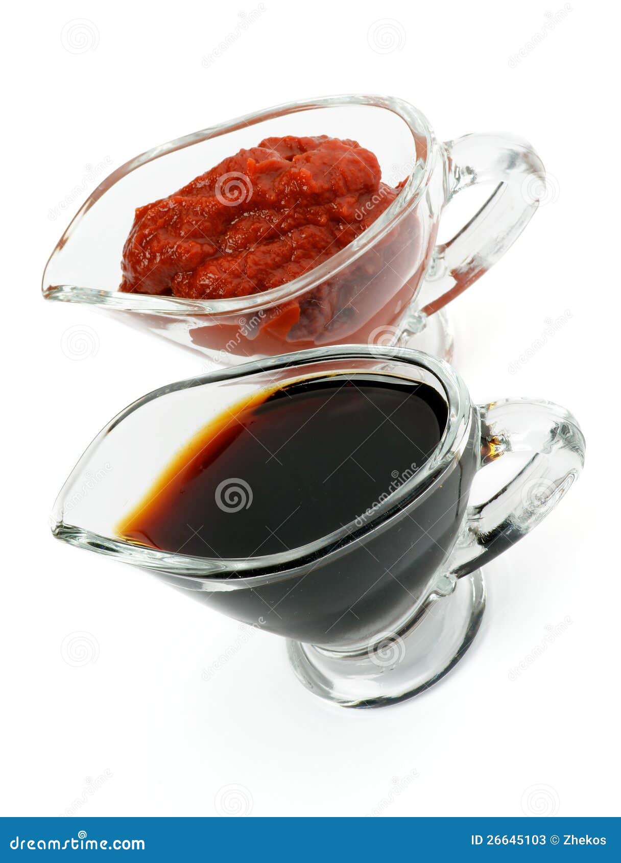 Two Sauces stock image. Image of chutney, ketchup, spicy 26645103