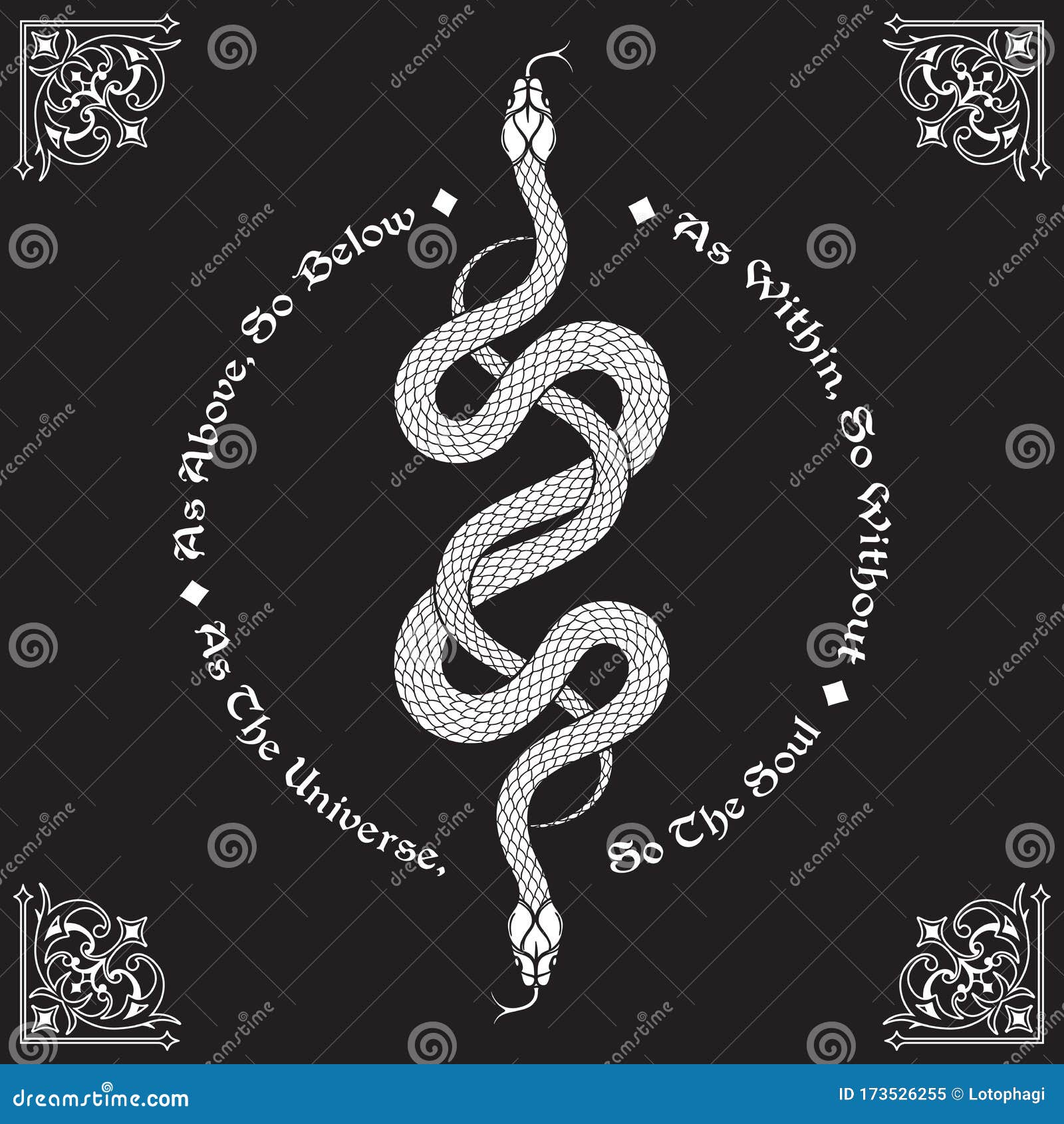 Hand of universe reaching out to human hand Inscription is a maxim in  hermeticism and sacred geometry As above so below Black work flash  tattoo or print design vector illustration Stock Vector 