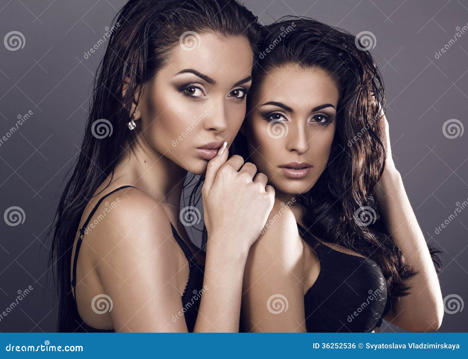 Two girls stock photo. Image of girl, sensuality - 36252536