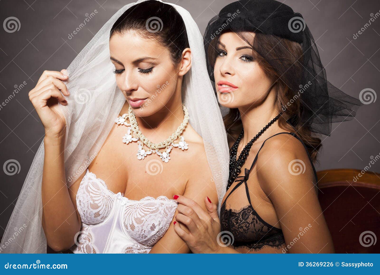 Lesbian Lingerie Photo