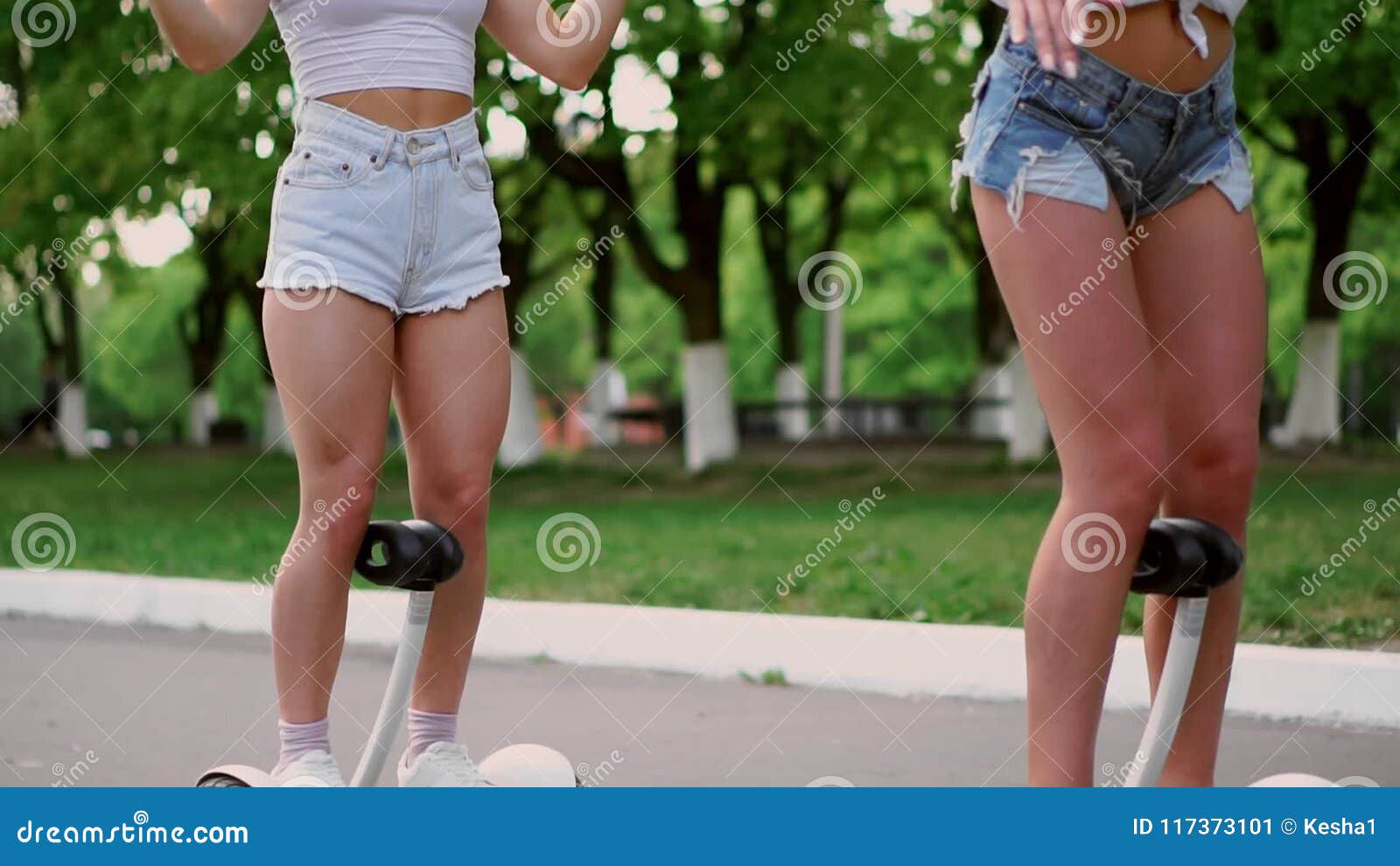 Teens In Tiny Shorts