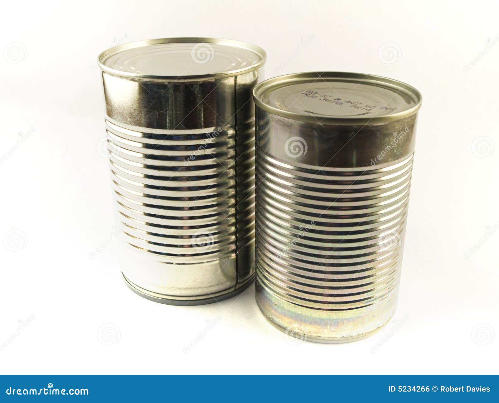 Download Two Shiny Food Tin Cans On White Background Stock Photo Image Of Safe Metal 5234266 Yellowimages Mockups
