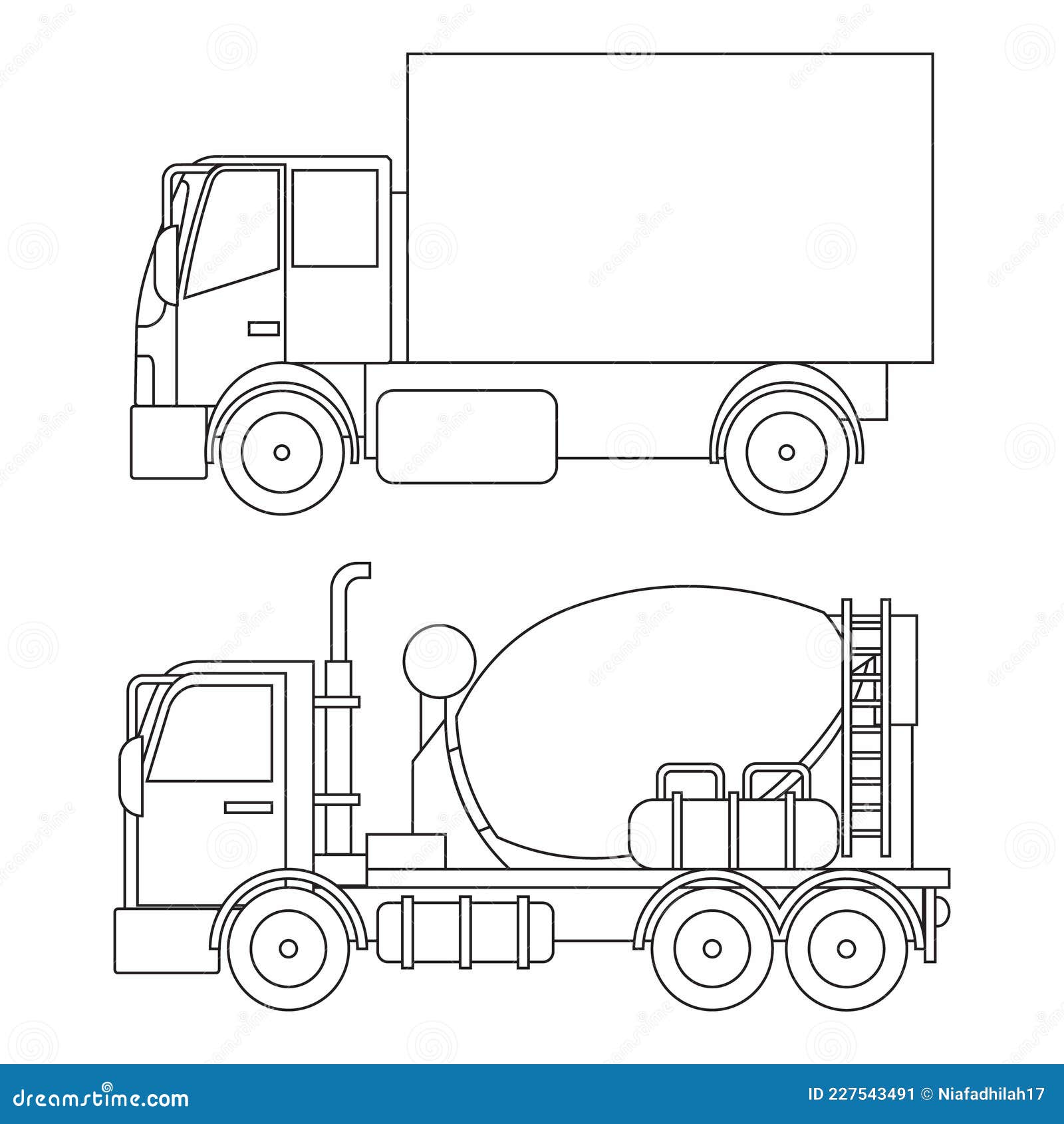 How to draw a mixing truck very easy learn drawing step by step with draw  easy - YouTube