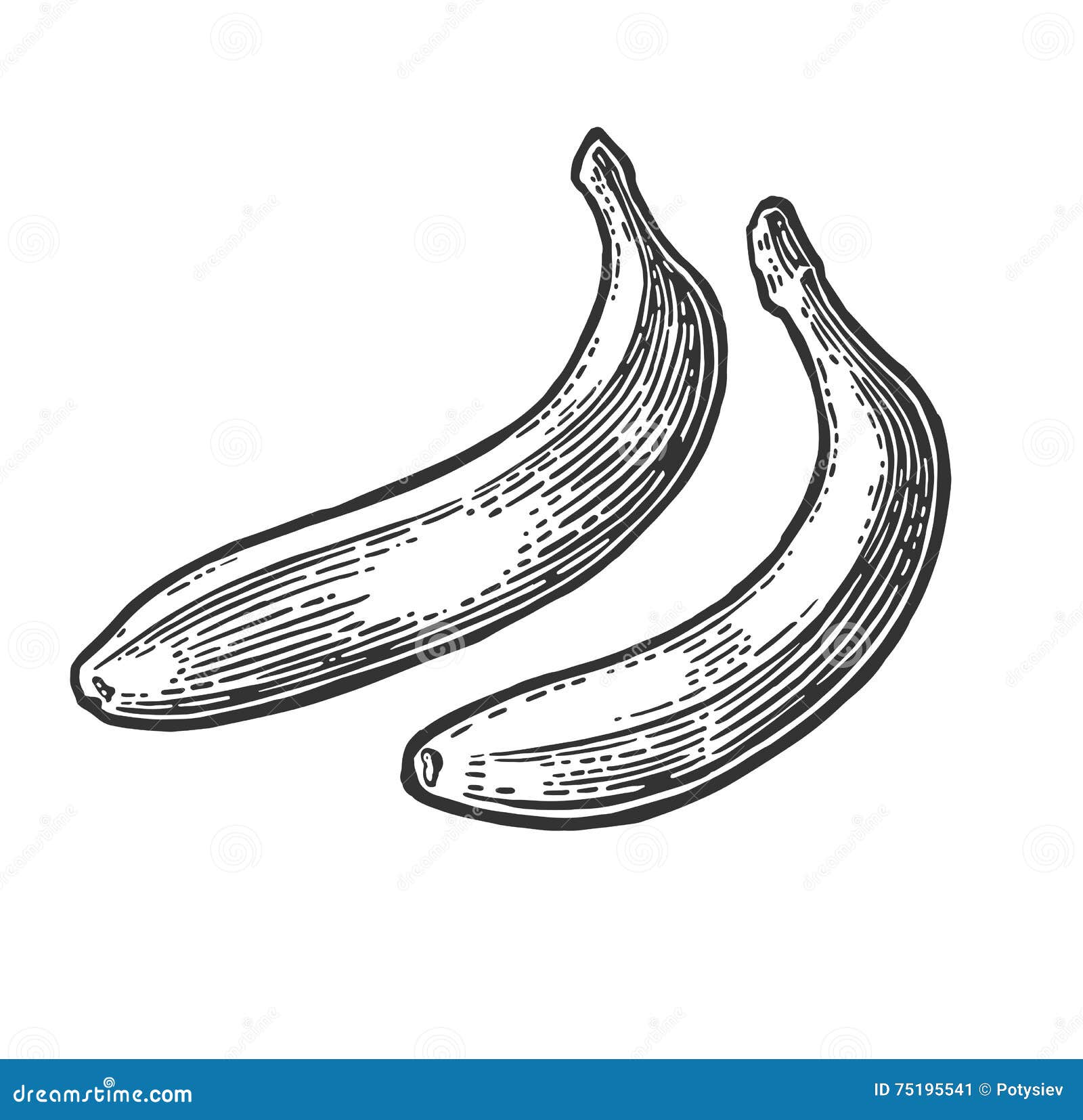 Single Banana Stock Illustrations – 3,479 Single Banana Stock ...