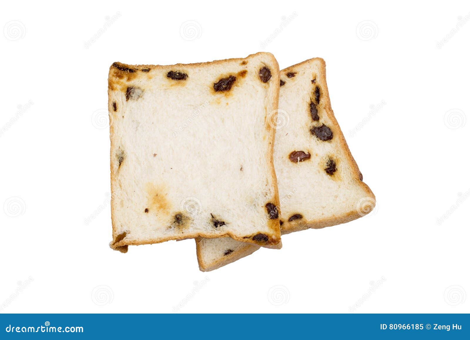 Two slices of bread stock image. Image of breakfast, beverages 80966185